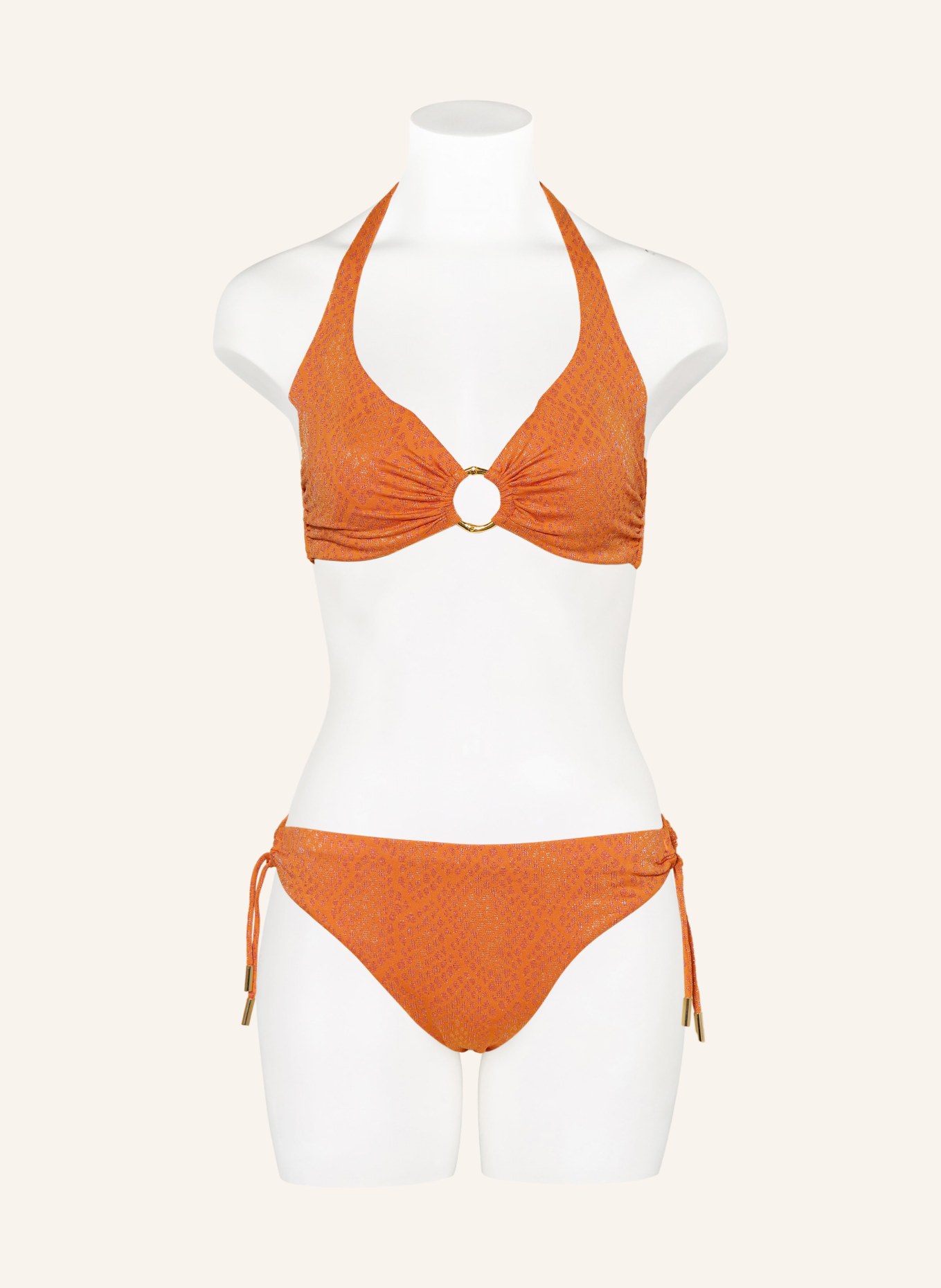 MARYAN MEHLHORN Bügel-Bikini-Top GLANCE, Farbe: ORANGE (Bild 2)