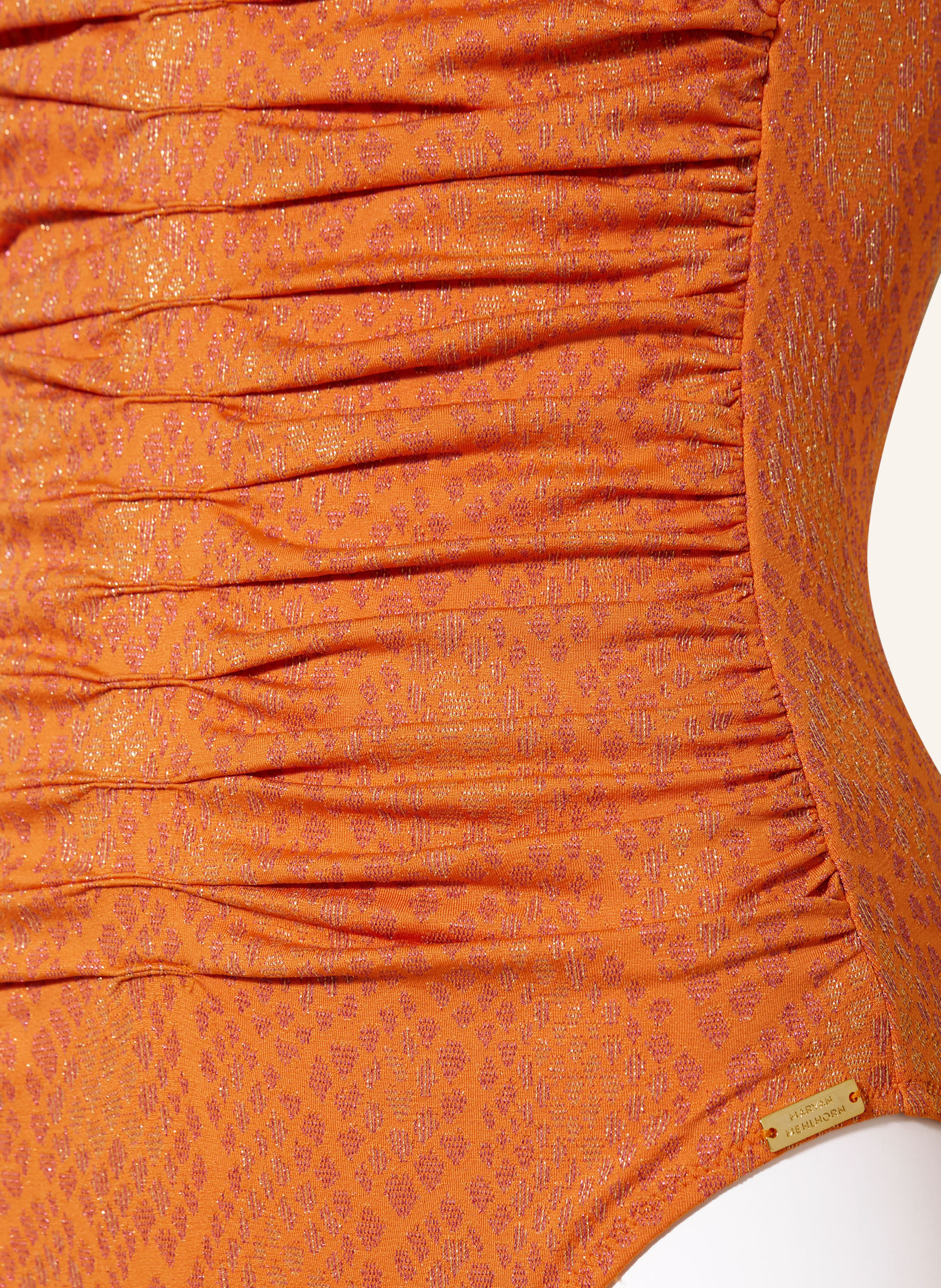 MARYAN MEHLHORN Bügel-Badeanzug GLANCE, Farbe: ORANGE (Bild 4)