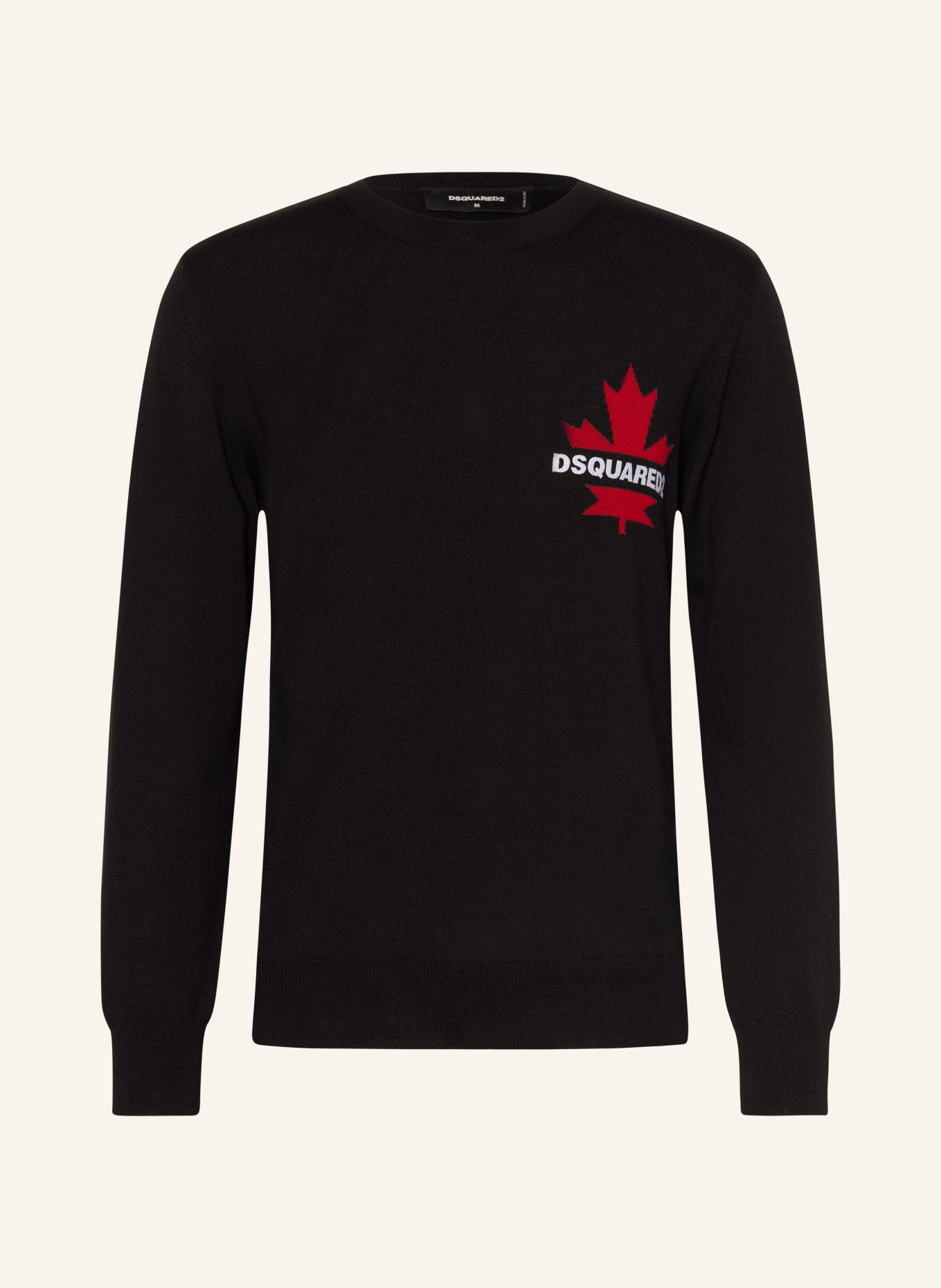DSQUARED2 Sweater, Color: BLACK (Image 1)