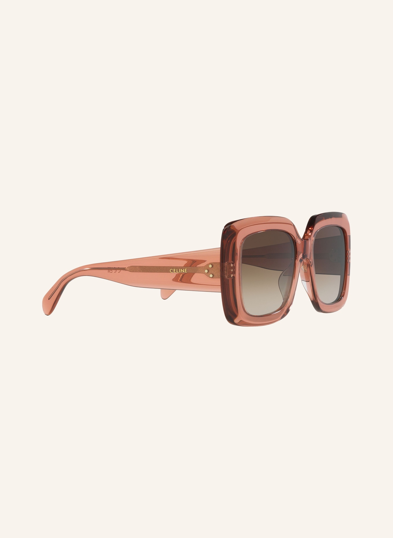 CELINE Sunglasses CL000423 BOLD 3 DOTS, Color: 3500D1 - PINK/BROWN GRADIENT (Image 3)