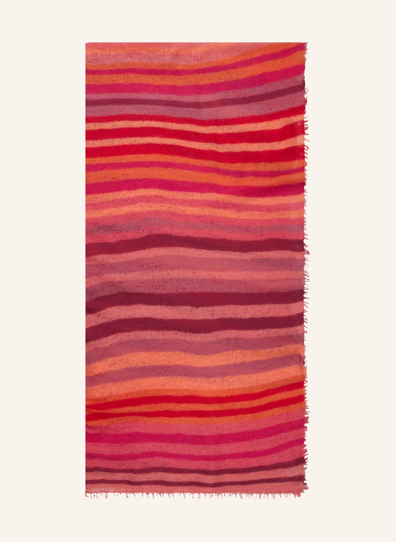 PURSCHOEN Cashmere-Schal RAINBOW, Farbe: 6648 red dream (Bild 1)