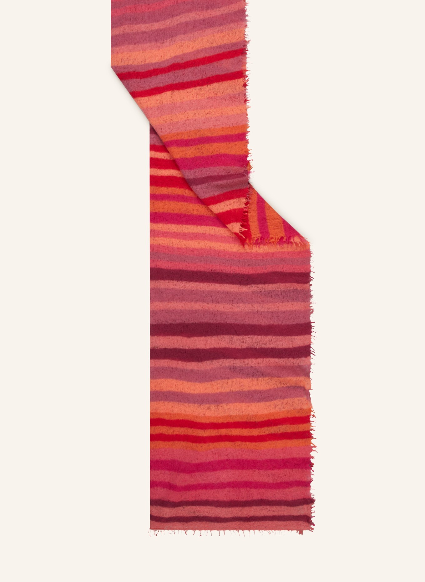 PURSCHOEN Cashmere-Schal RAINBOW, Farbe: 6648 red dream (Bild 2)