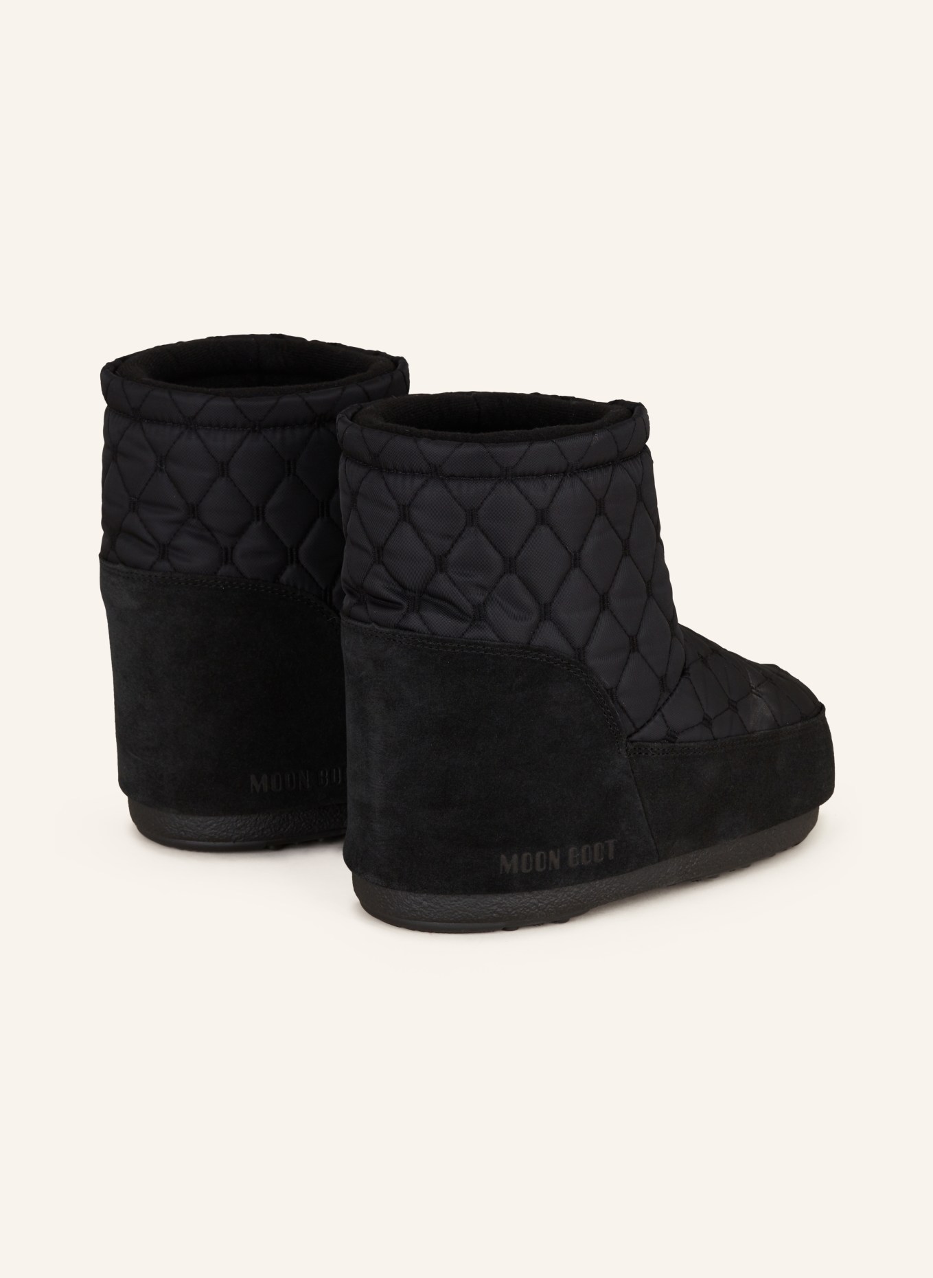 MOON BOOT Moon boots ICON LOW NOLACE QUILTED, Color: BLACK (Image 2)