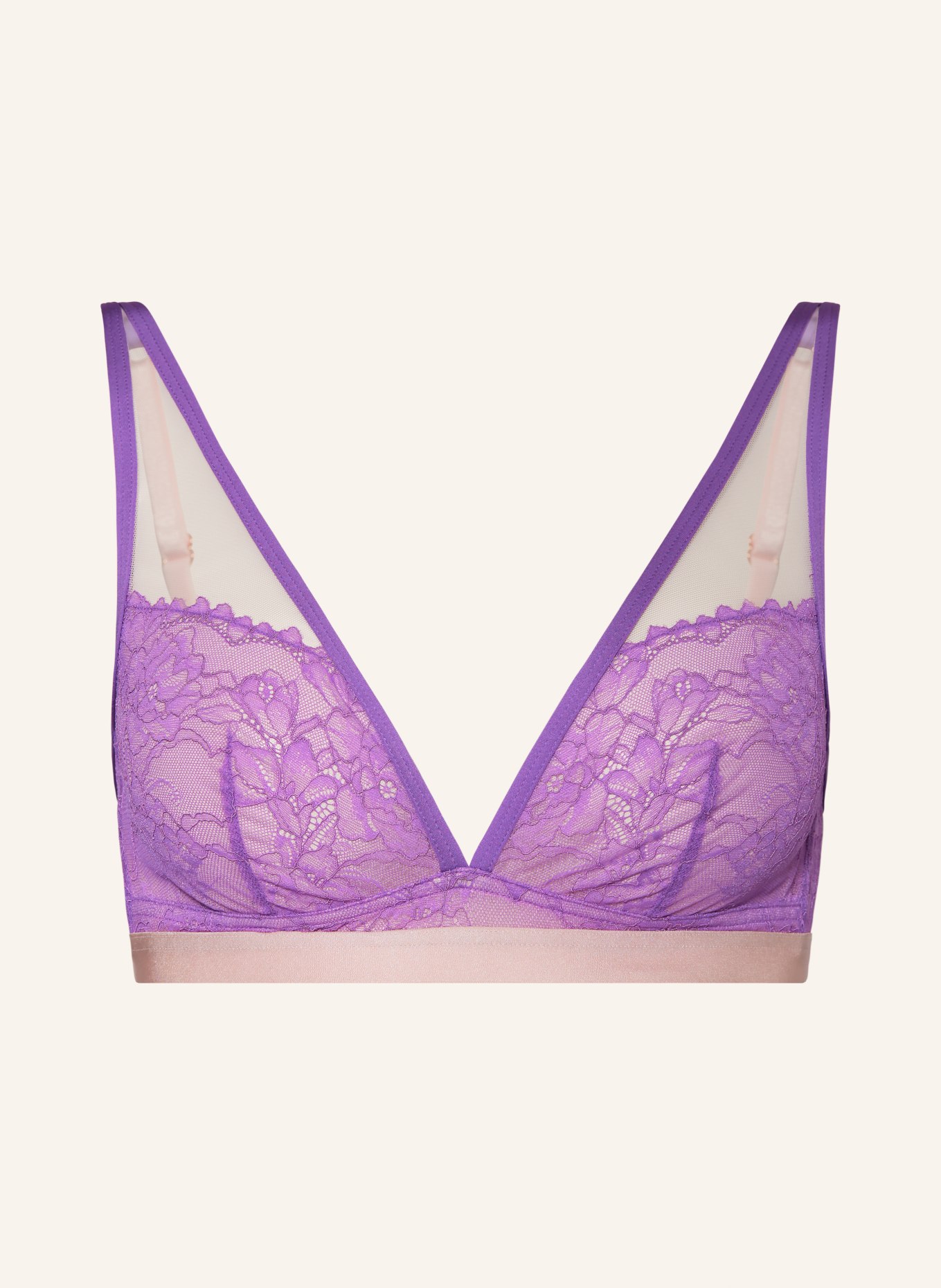 mey Triangle bra series POETRY STYLE, Color: PURPLE/ PINK (Image 1)