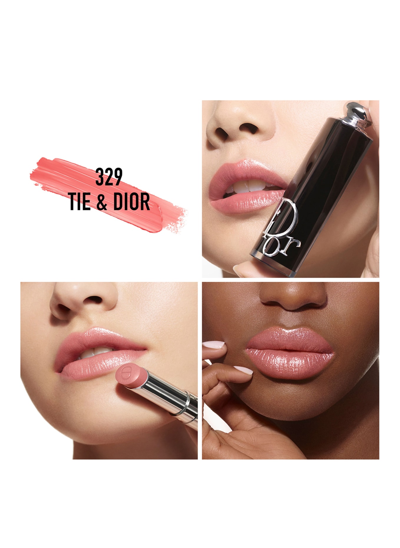 DIOR DIOR ADDICT REFILL: 329 TIE & DIOR
