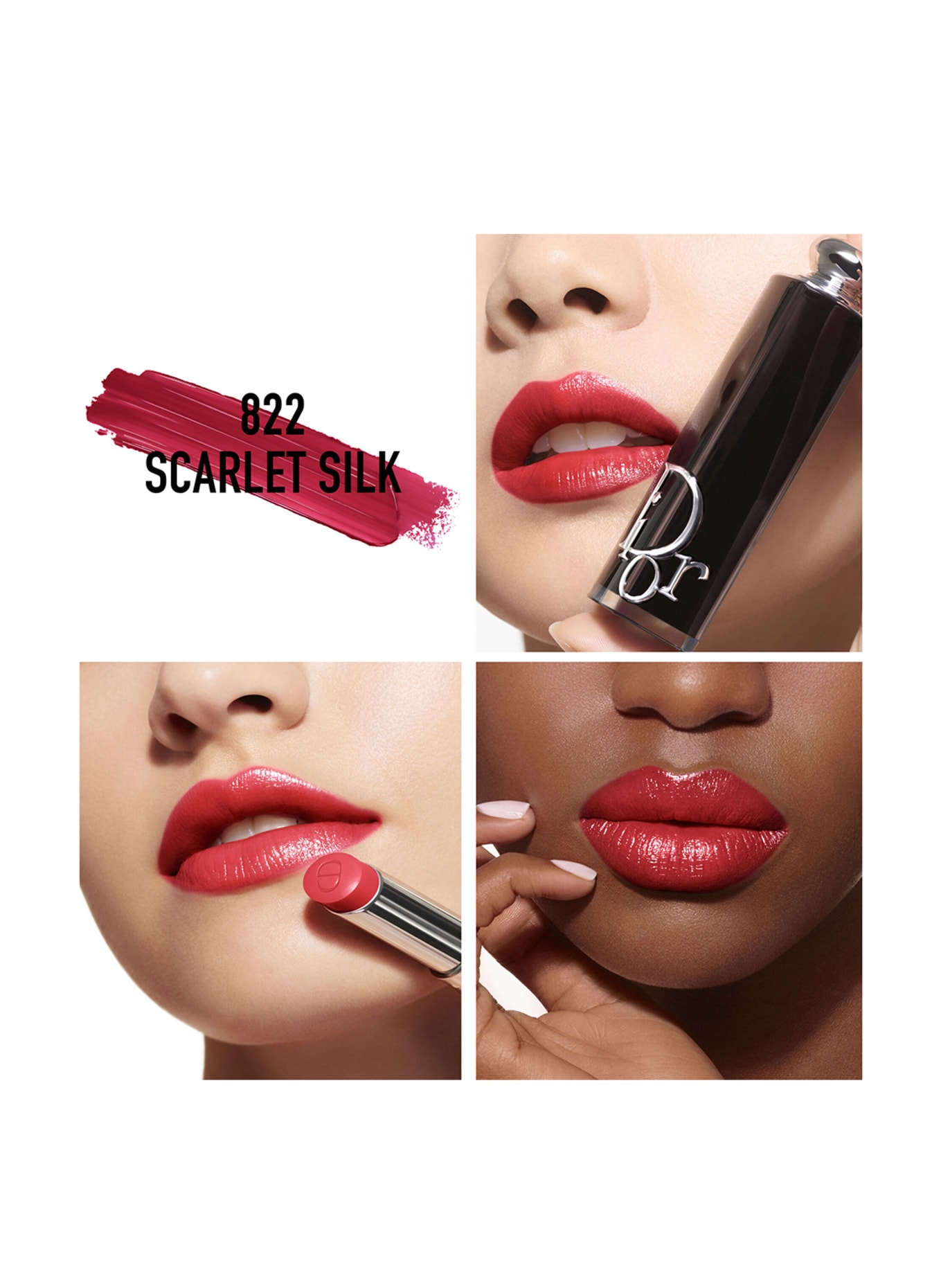 DIOR DIOR ADDICT REFILL: 822 SCARLET SILK