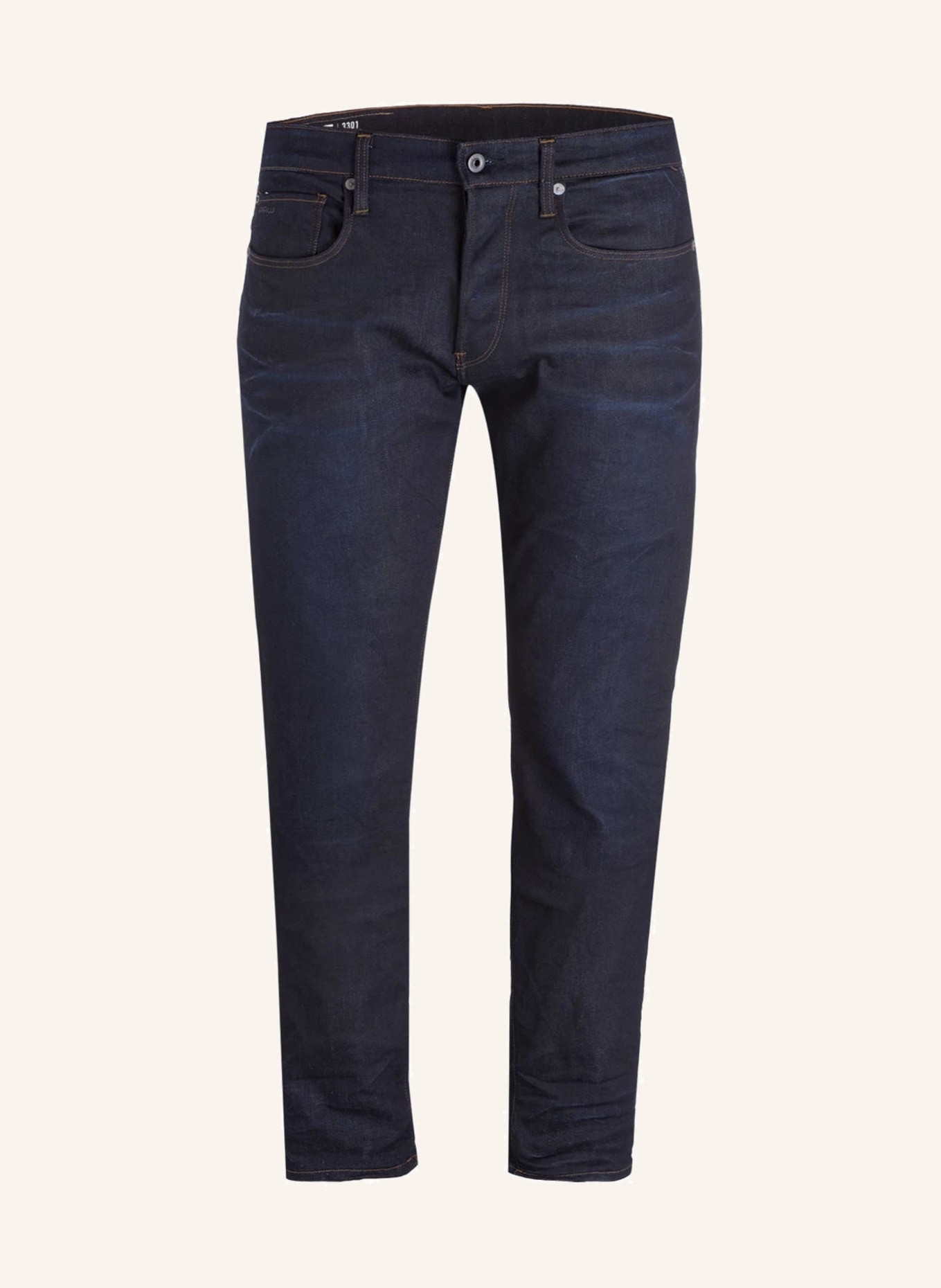 G-Star RAW Jeans 3301 Straight Tapered, Farbe: 89 DK AGED (Bild 1)