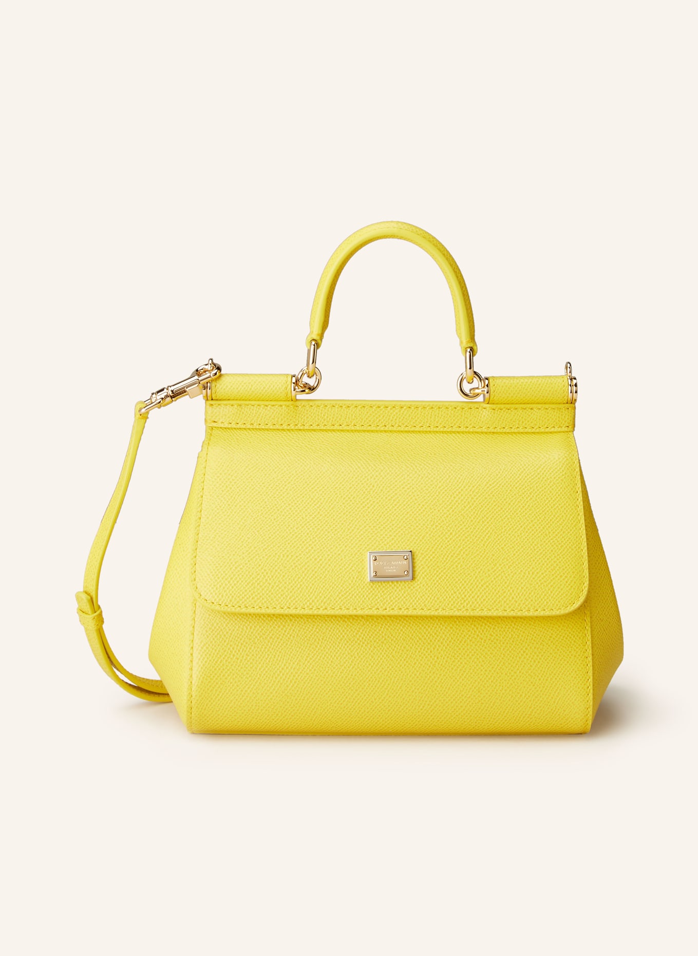 DOLCE & GABBANA Handbag MISS SICILY MINI, Color: YELLOW (Image 1)