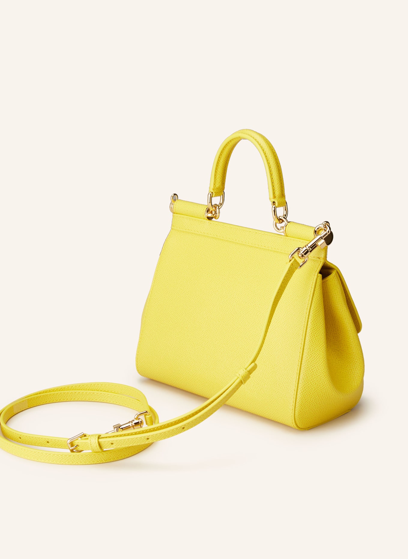 DOLCE & GABBANA Handbag MISS SICILY MINI, Color: YELLOW (Image 2)