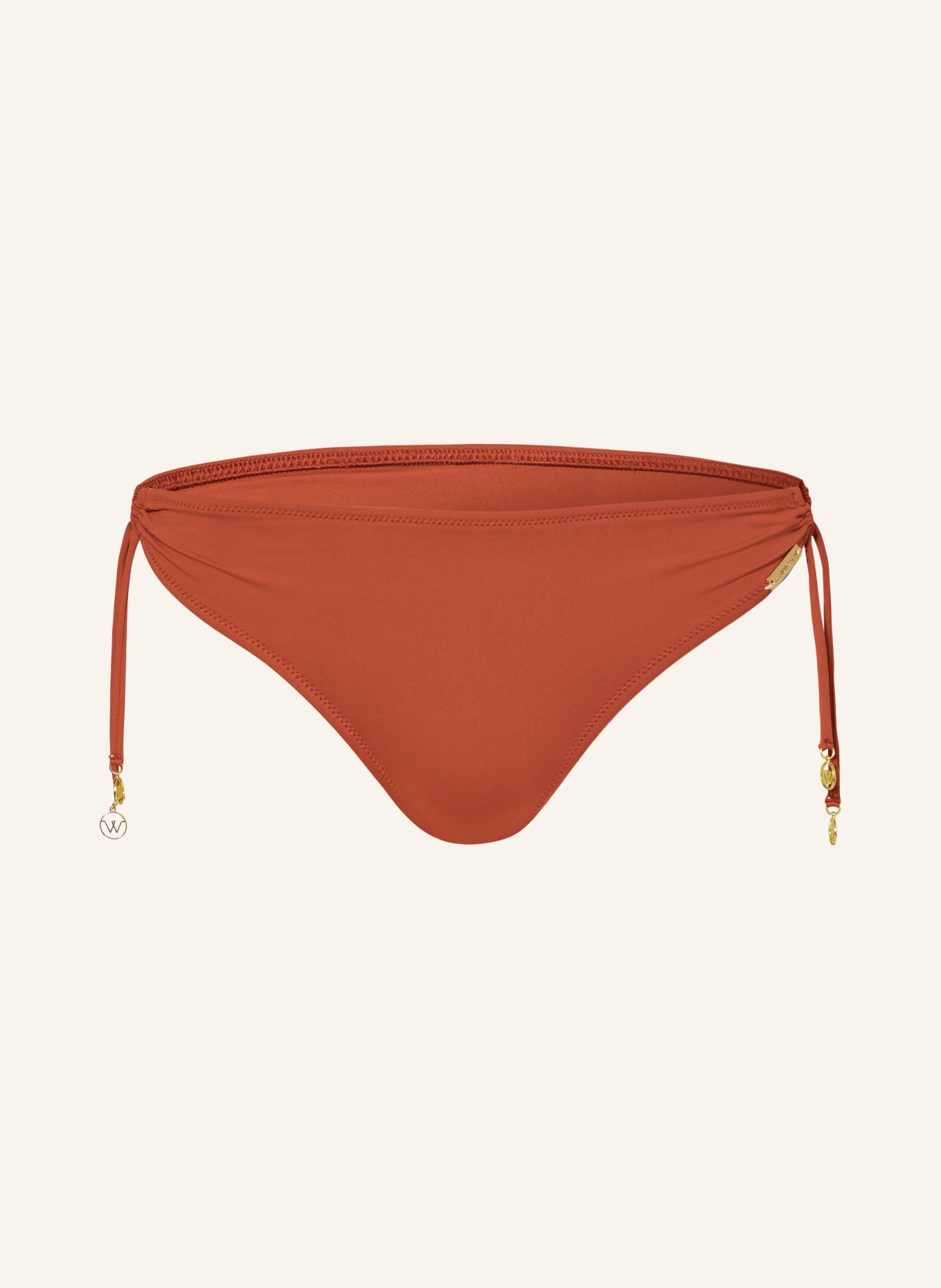 watercult Triangel-Bikini-Hose RIVIERA NOTES, Farbe: DUNKELORANGE (Bild 1)