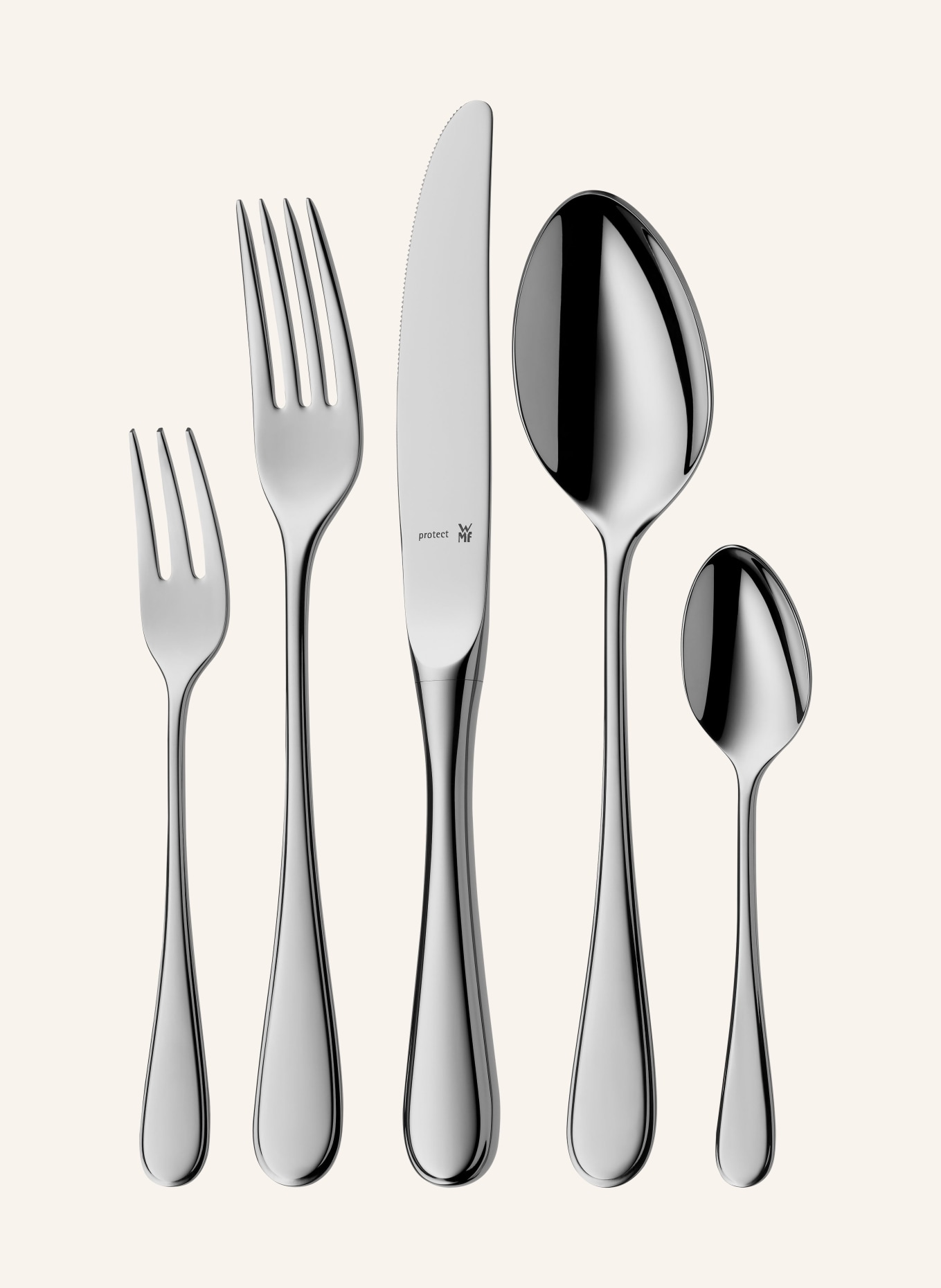 WMF 66-piece Cutlery set KENT PLUS, Color: SILVER (Image 1)