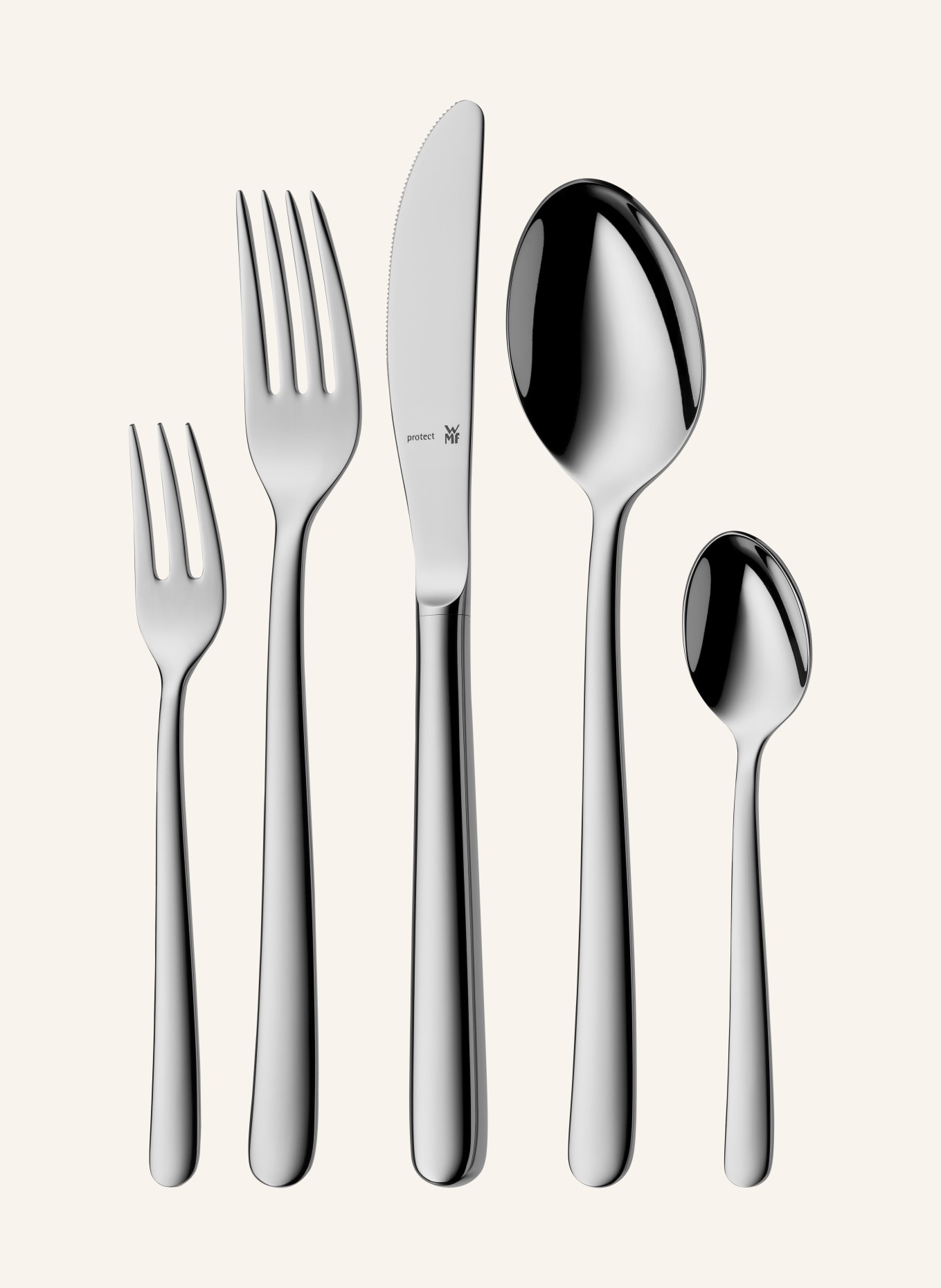 WMF 66-piece Cutlery set KULT PLUS, Color: SILVER (Image 1)