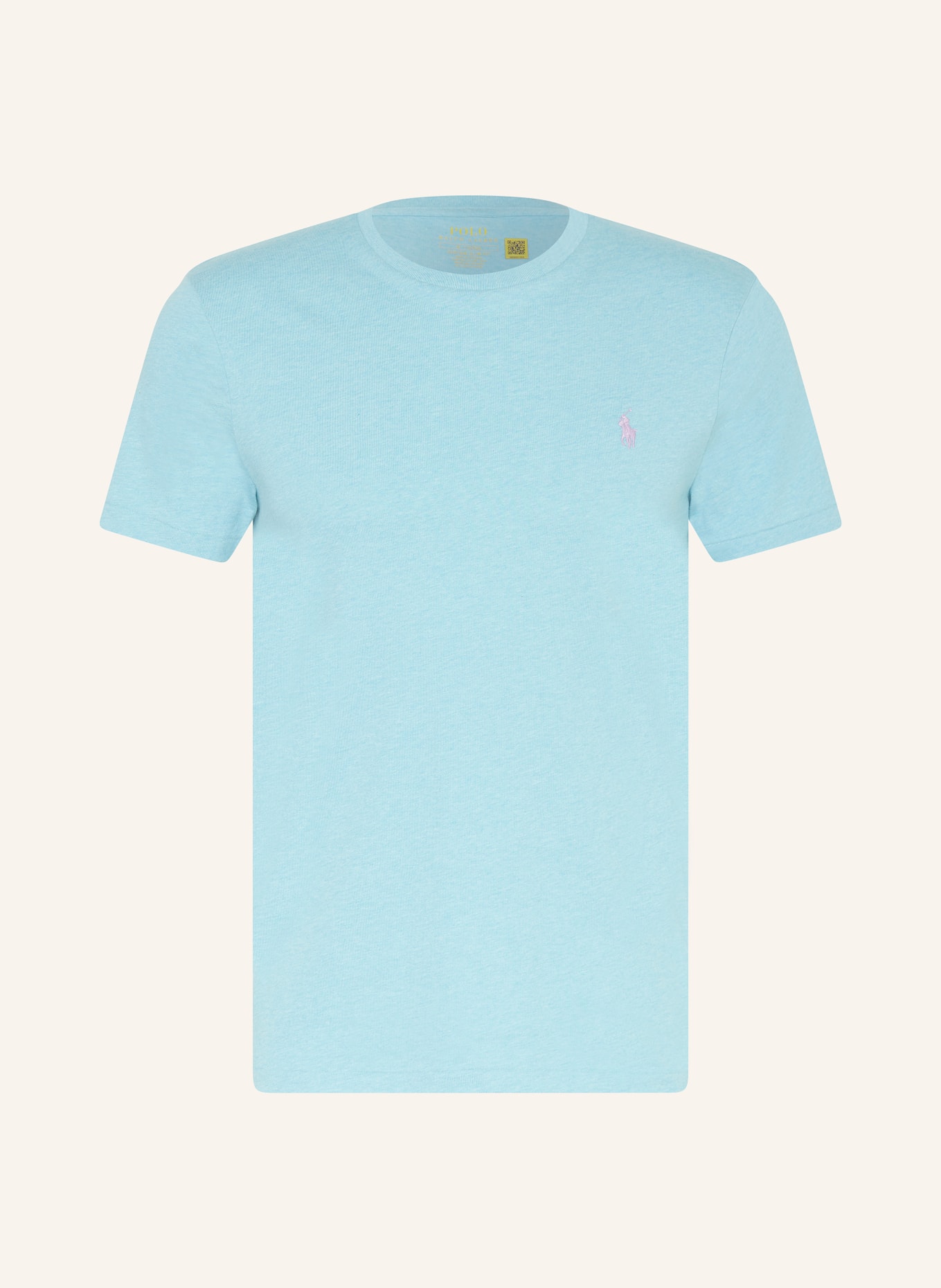 POLO RALPH LAUREN T-shirt, Color: LIGHT BLUE (Image 1)