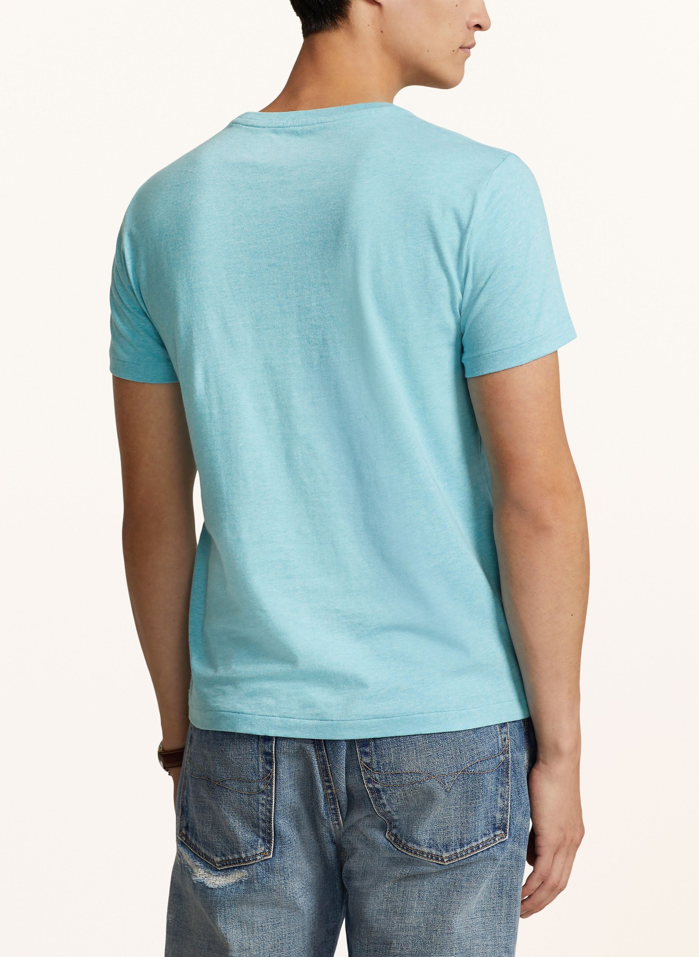 POLO RALPH LAUREN T-shirt, Color: LIGHT BLUE (Image 3)