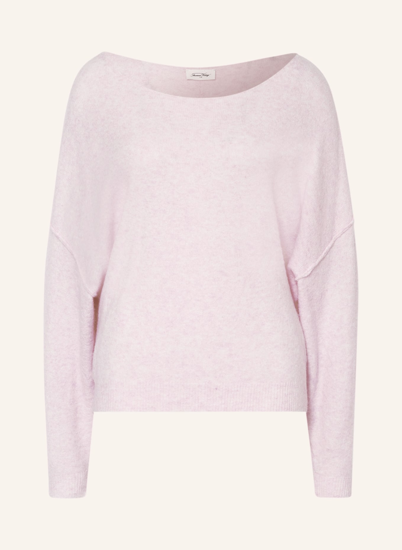 American Vintage Sweater DAM, Color: LIGHT PINK (Image 1)