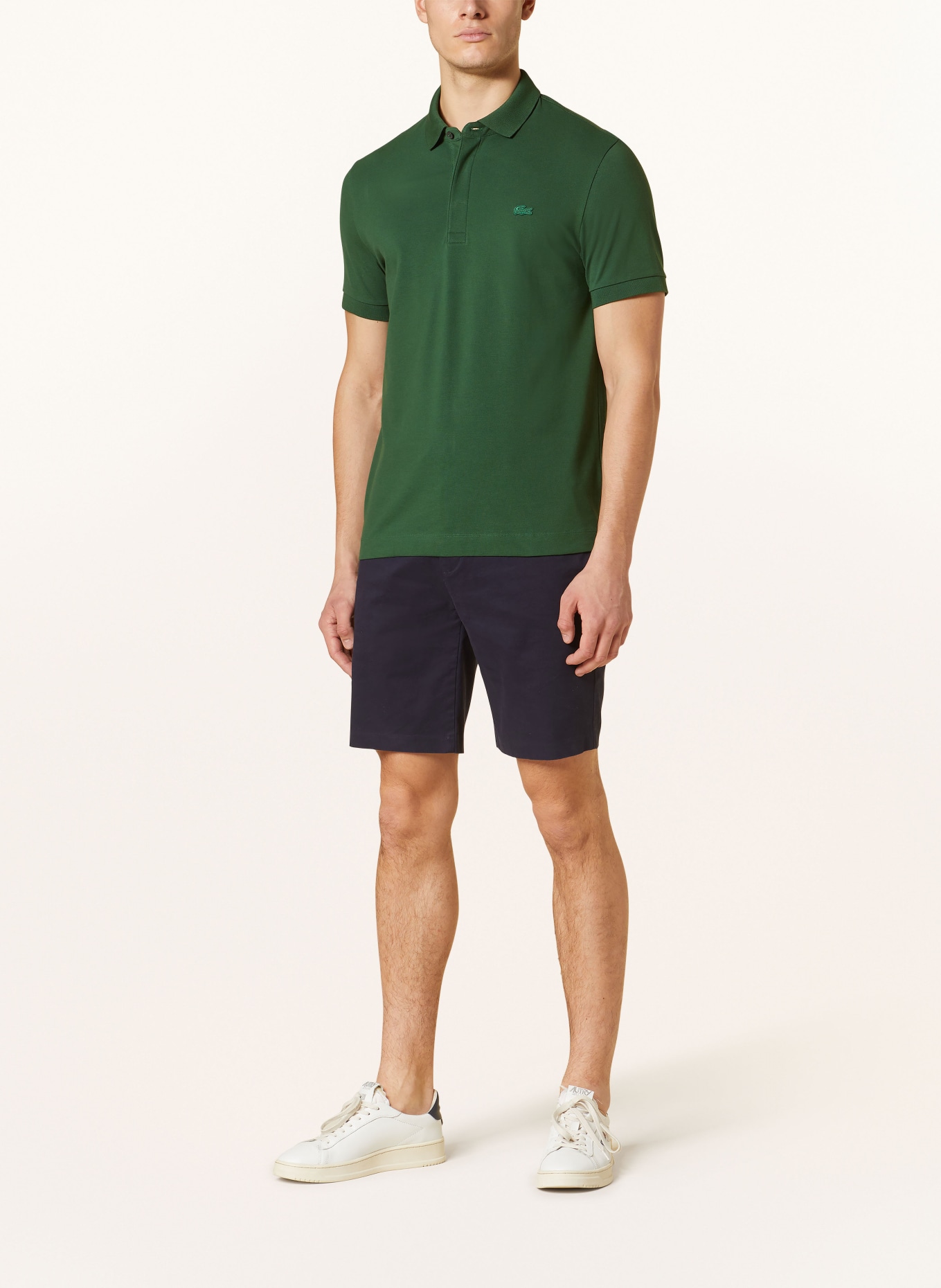 LACOSTE Piqué-Poloshirt, Farbe: GRÜN (Bild 2)