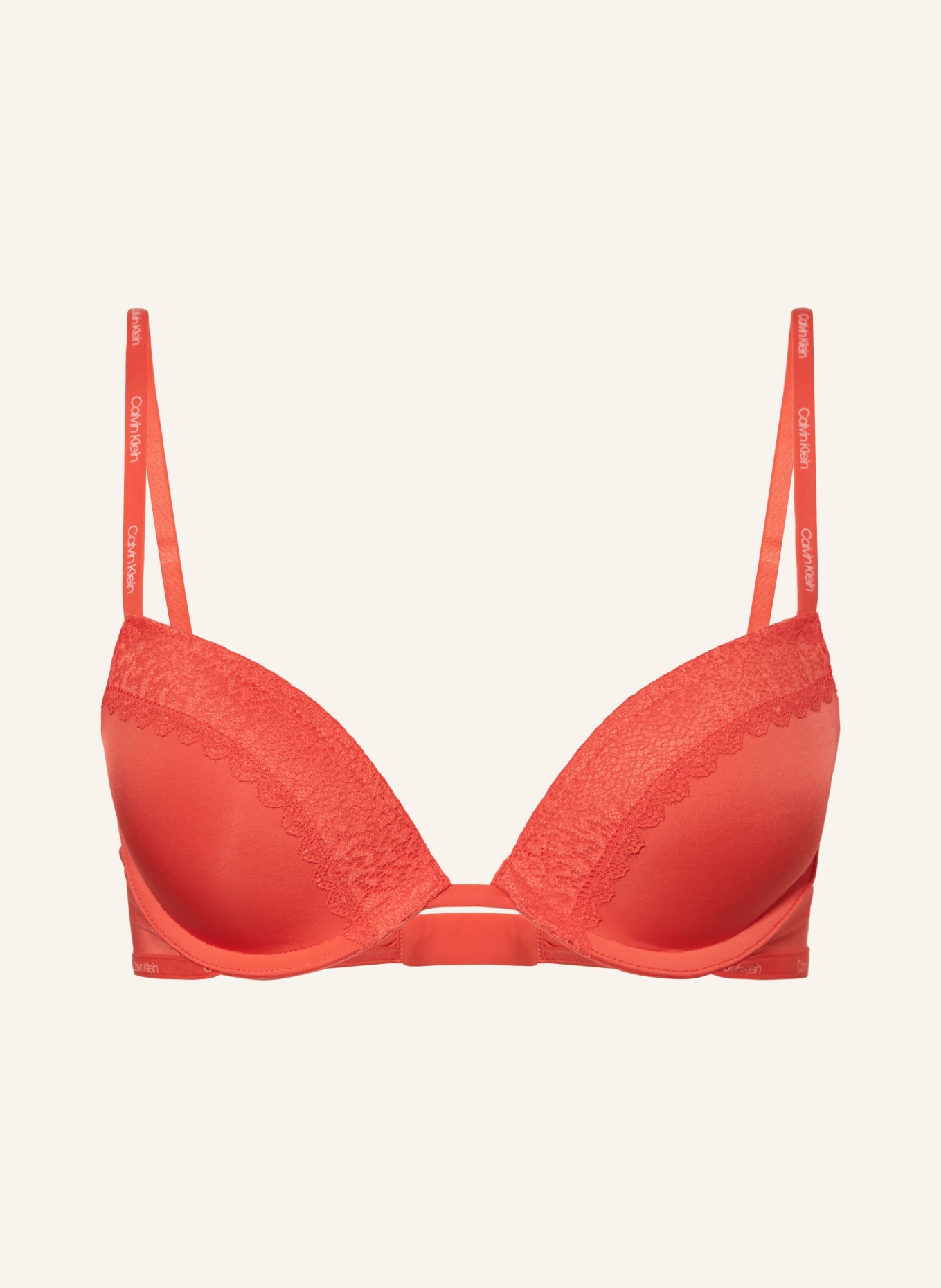 Calvin Klein Push-up-BH FLIRTY: ROT