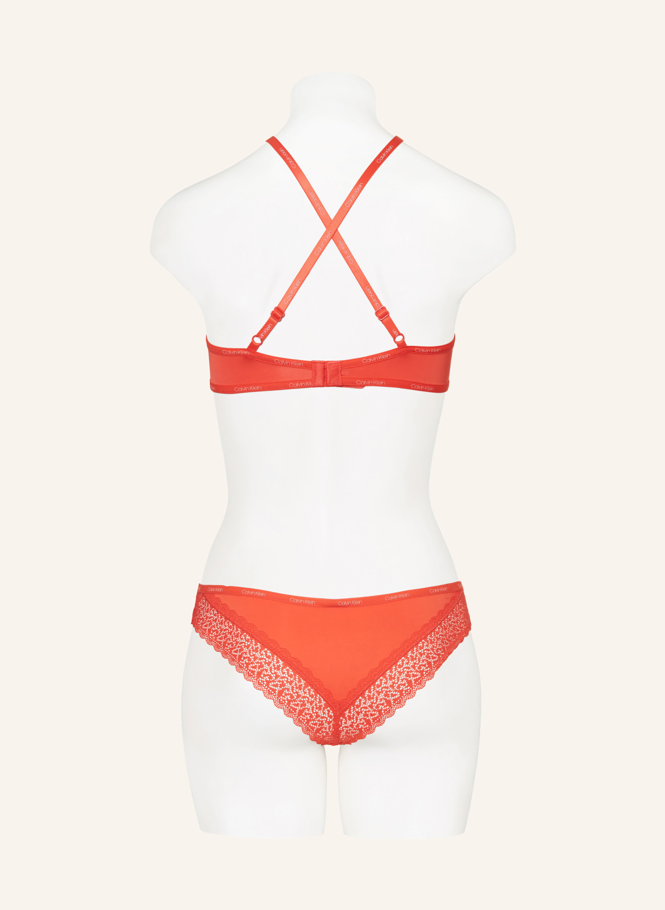Calvin Klein Push-up-BH FLIRTY: ROT