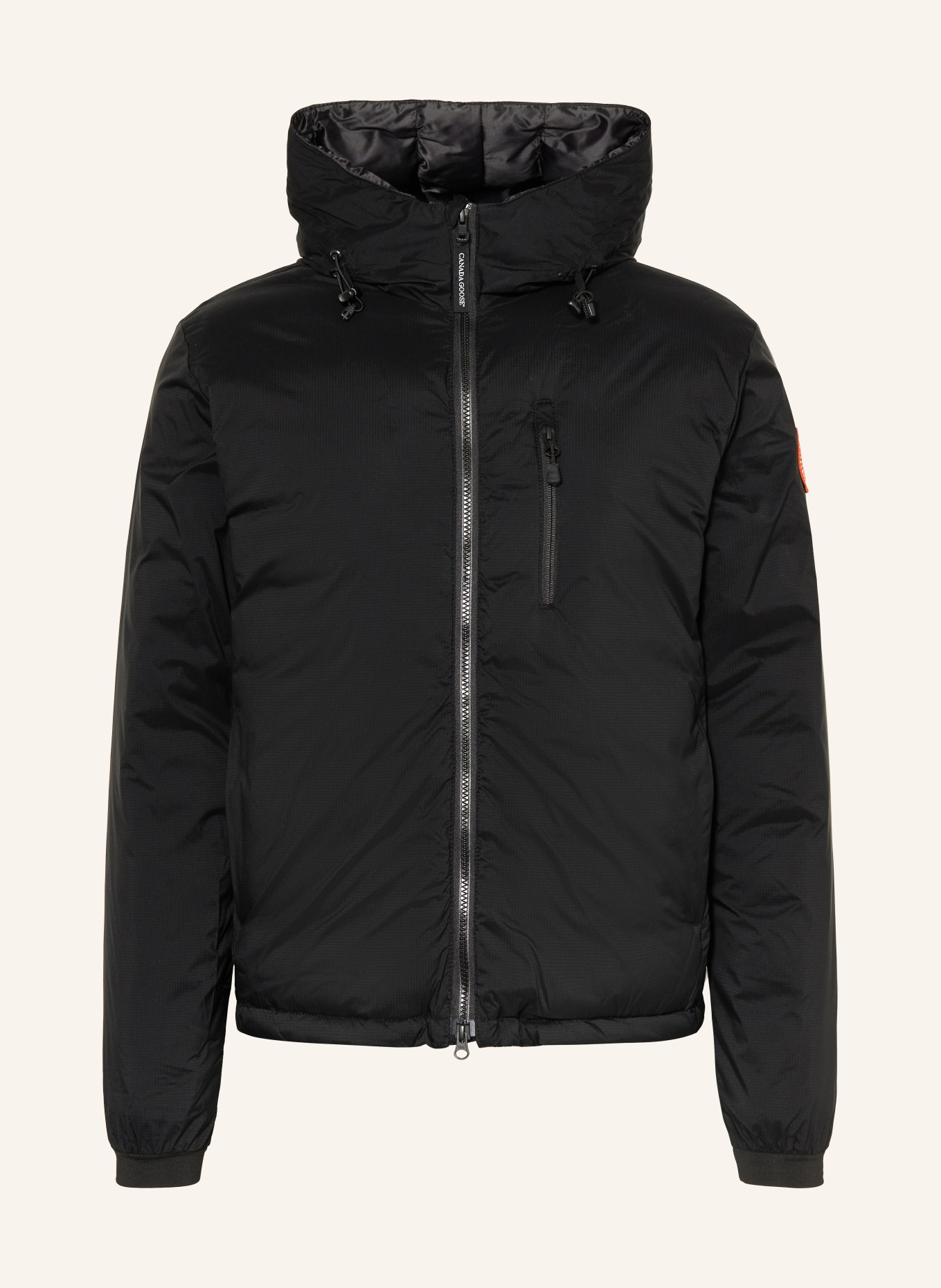 CANADA GOOSE Down jacket LODGE, Color: BLACK (Image 1)
