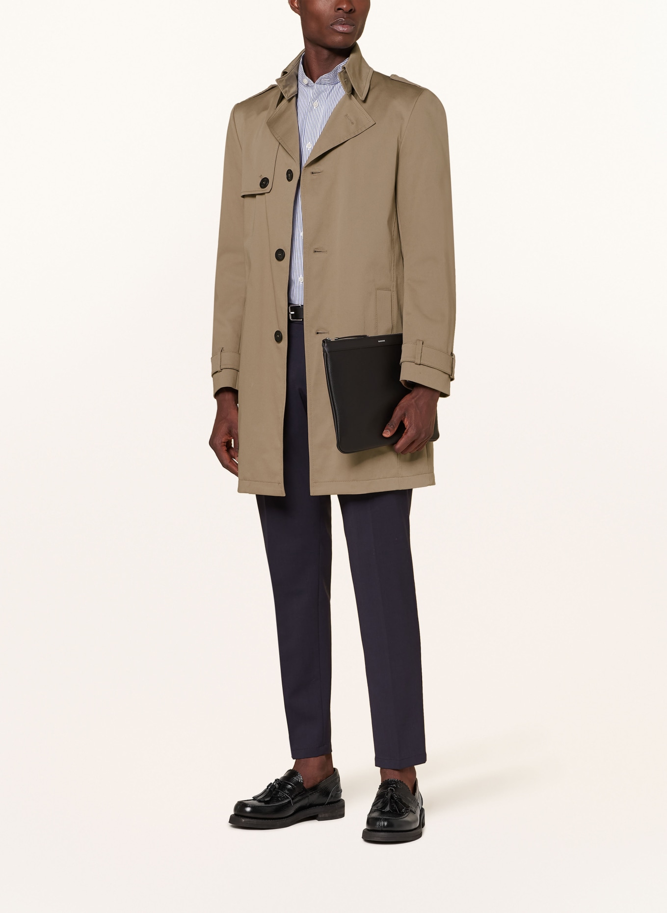 DRYKORN Trench coat SKOPJE, Color: BROWN (Image 2)