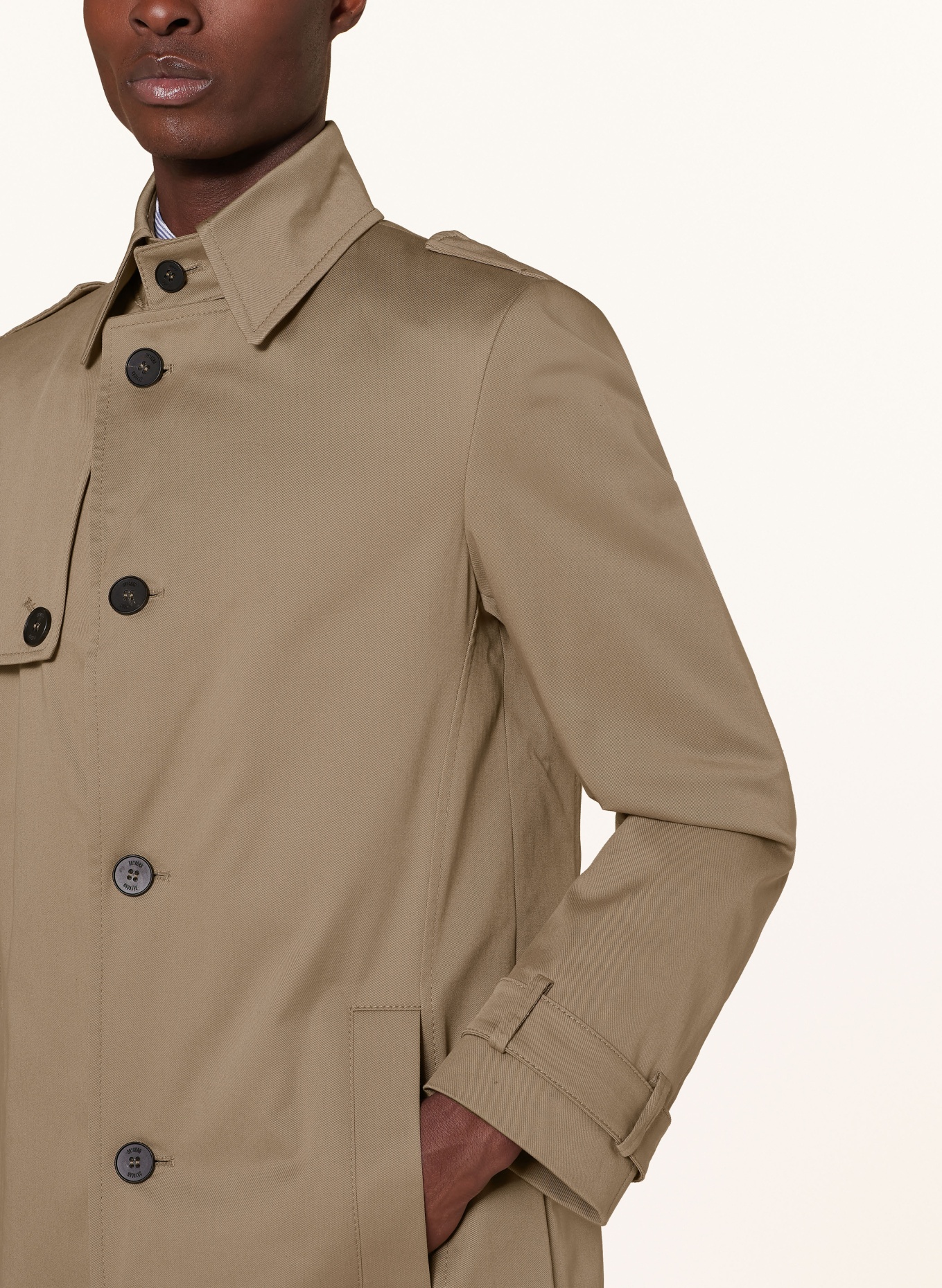 DRYKORN Trench coat SKOPJE, Color: BROWN (Image 4)