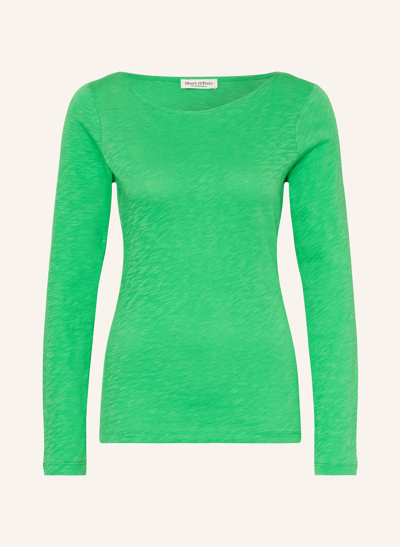 Marc O'Polo Long sleeve shirt, Color: 444 grass green (Image 1)
