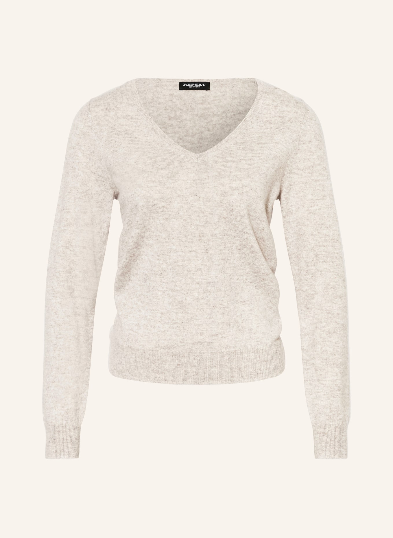 REPEAT Cashmere sweater, Color: LIGHT BROWN (Image 1)