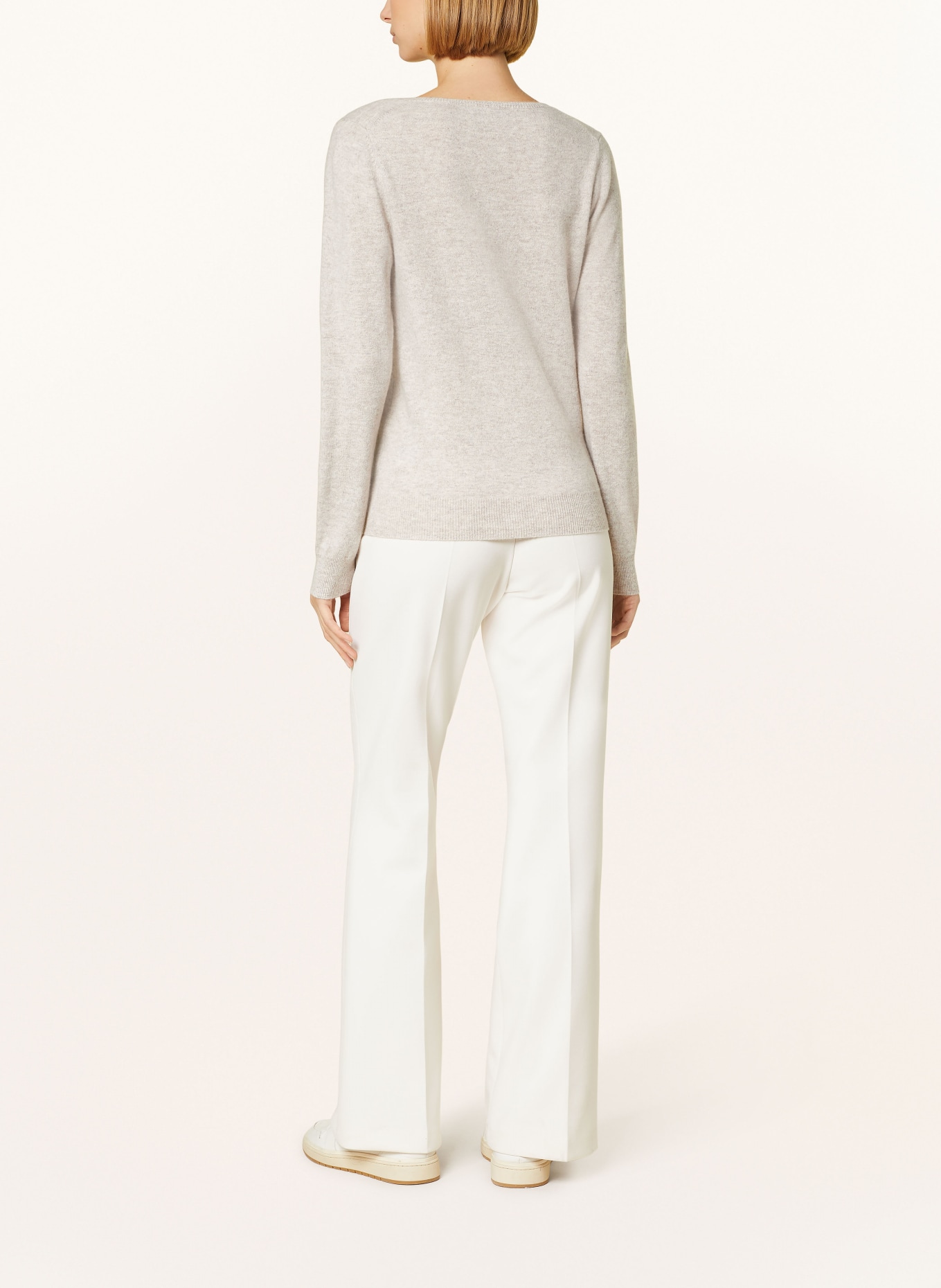 REPEAT Cashmere sweater, Color: LIGHT BROWN (Image 3)