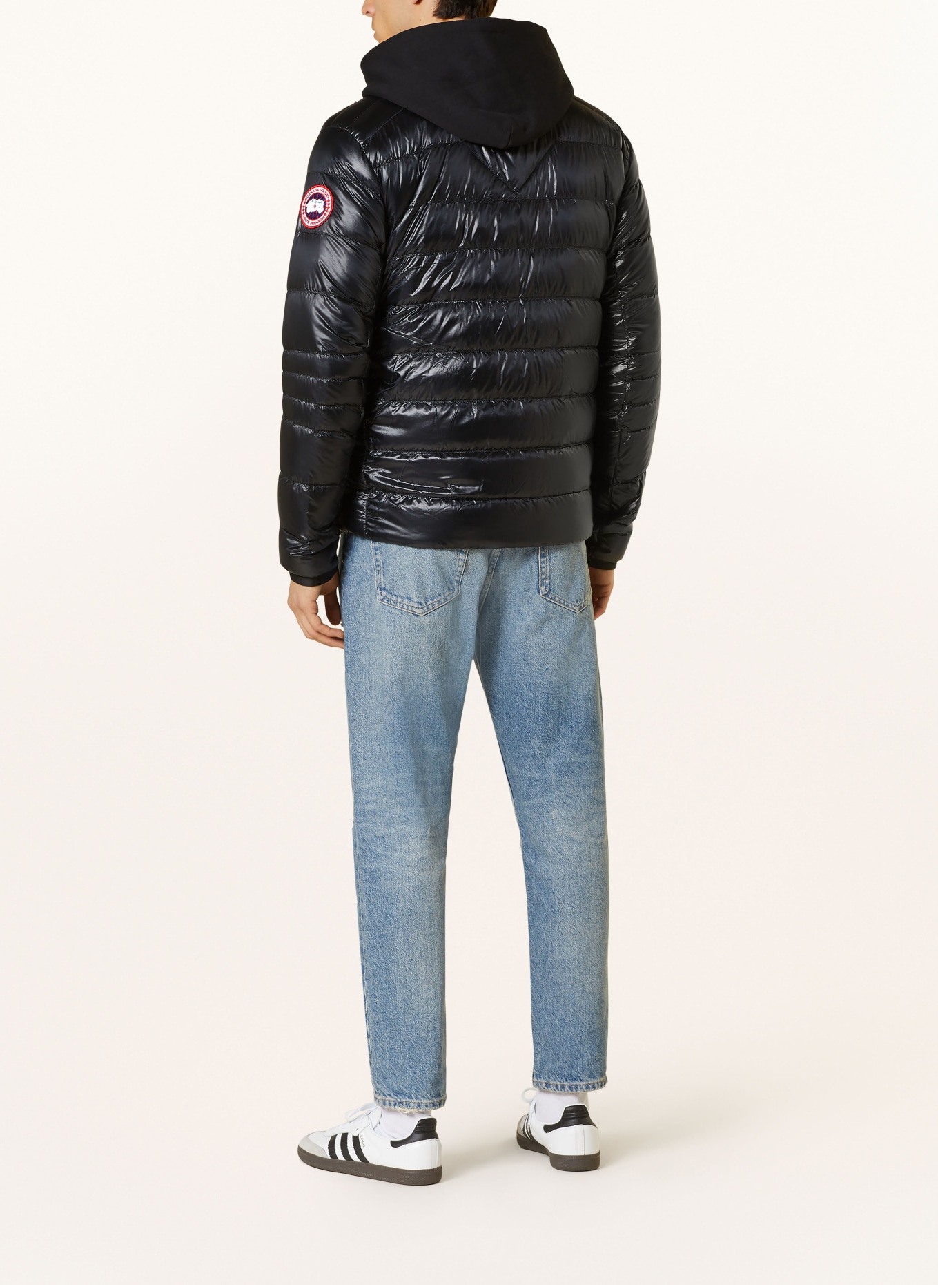 CANADA GOOSE Lightweight down jacket CROFTON, Color: BLACK (Image 3)