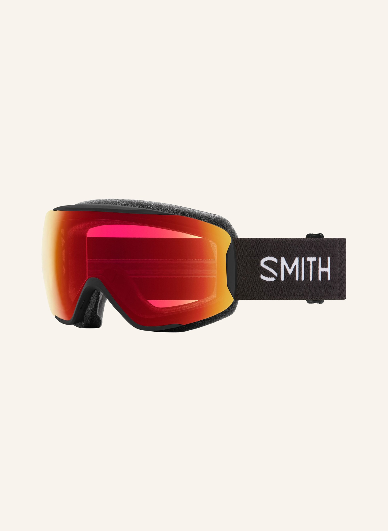 SMITH Skibrille MOMENT: SCHWARZ / GELB / ROT