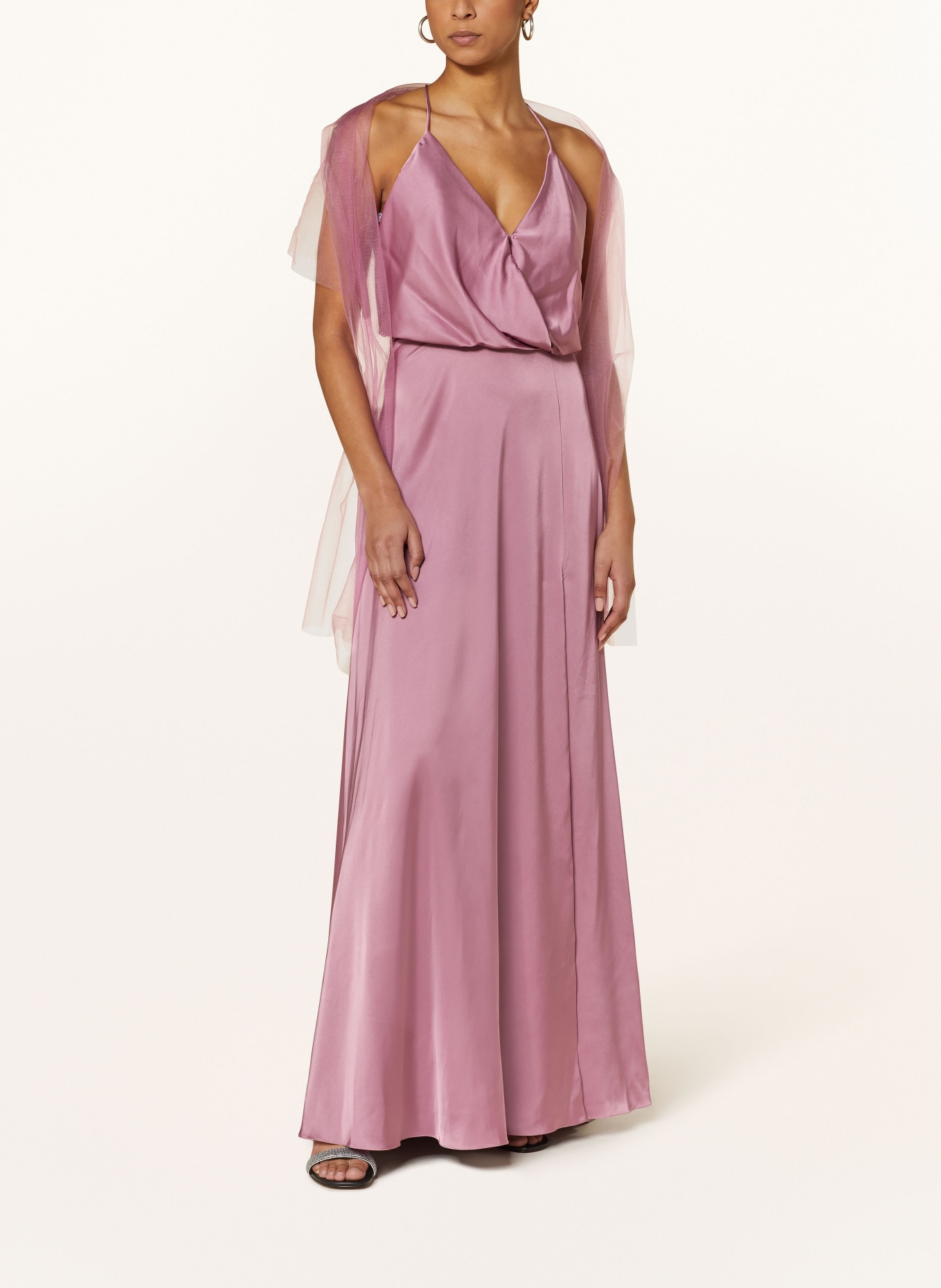 unique Abendkleid mit Stola: ALTROSA
