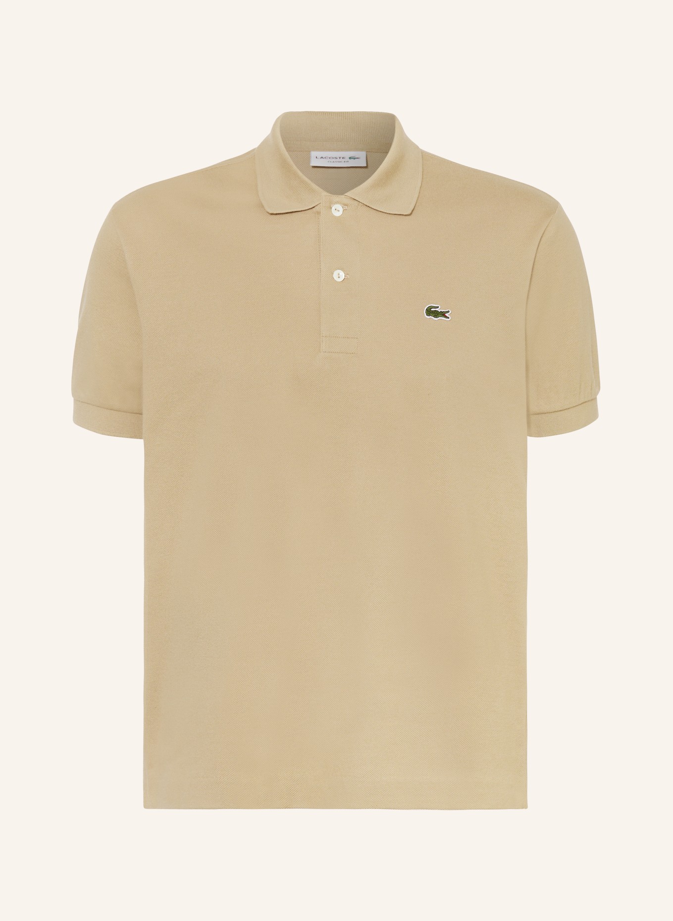 LACOSTE Piqué-Poloshirt Classic Fit, Farbe: HELLGRÜN (Bild 1)
