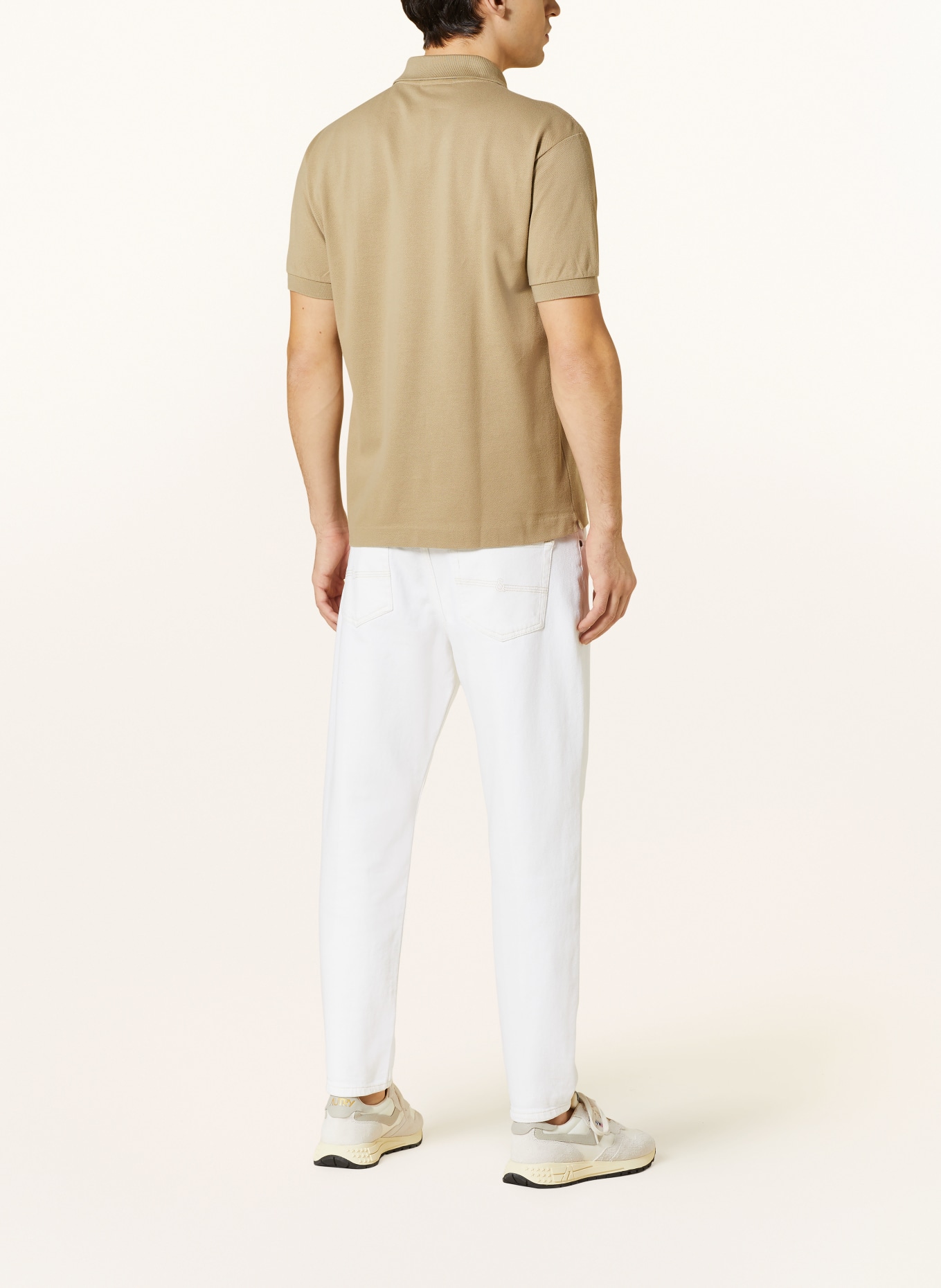 LACOSTE Piqué-Poloshirt Classic Fit, Farbe: HELLGRÜN (Bild 3)