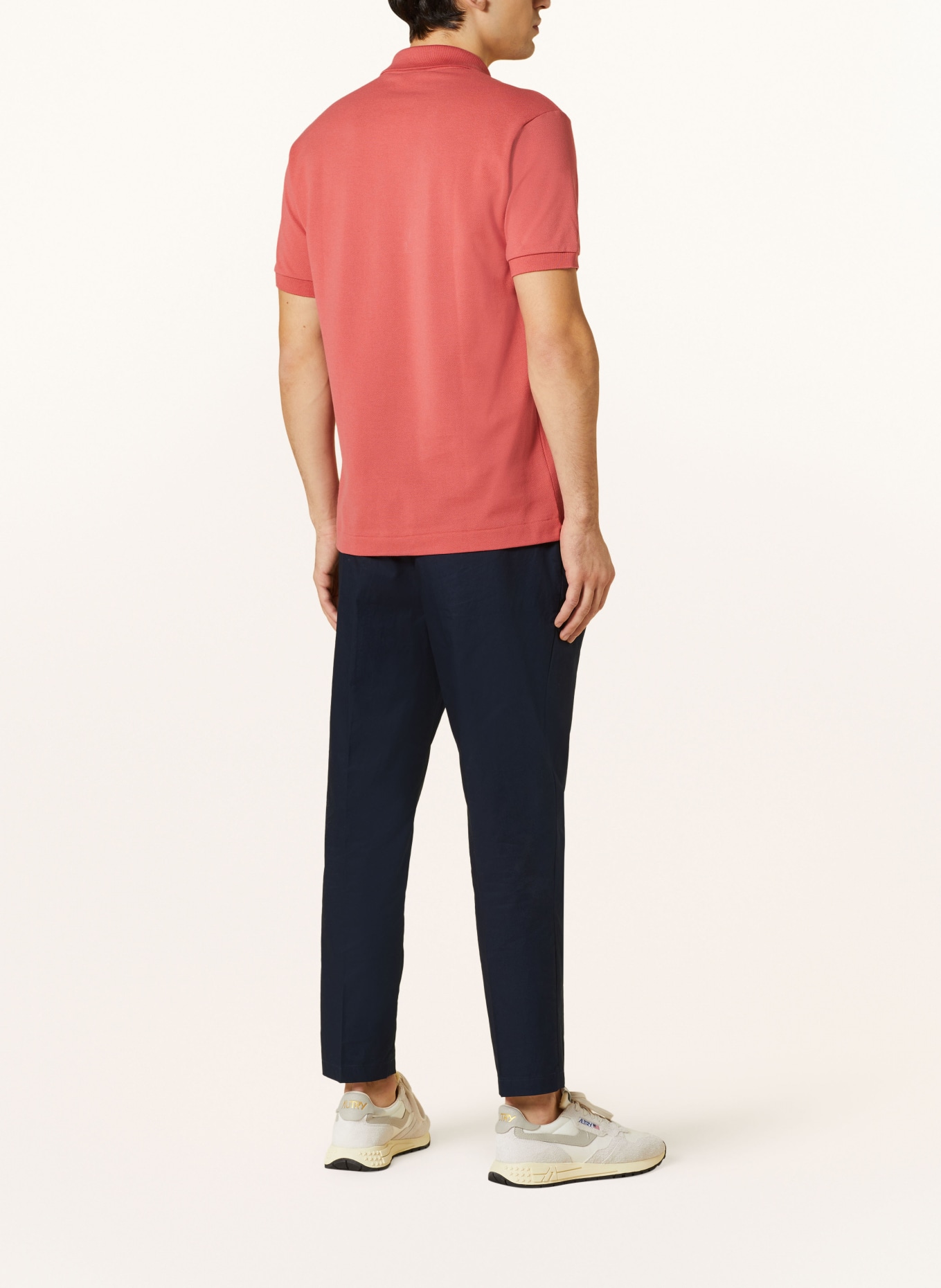 LACOSTE Piqué-Poloshirt Classic Fit, Farbe: LACHS (Bild 3)
