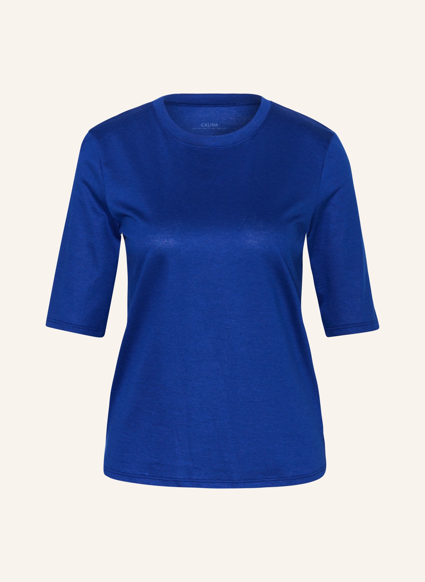 CALIDA Pajama shirt FAVOURITES COTTAGE, Color: DARK BLUE (Image 1)