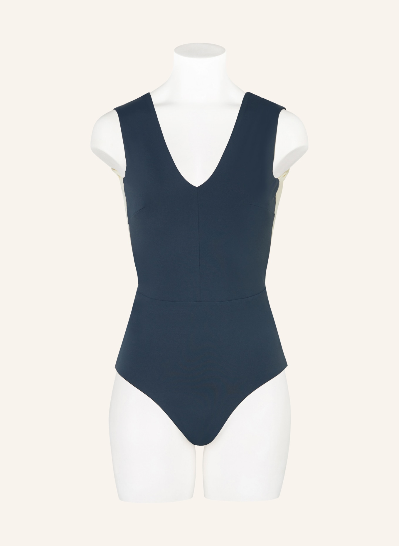MYMARINI Swimsuit SUMMERBODY reversible, Color: GRAY/ WHITE (Image 2)