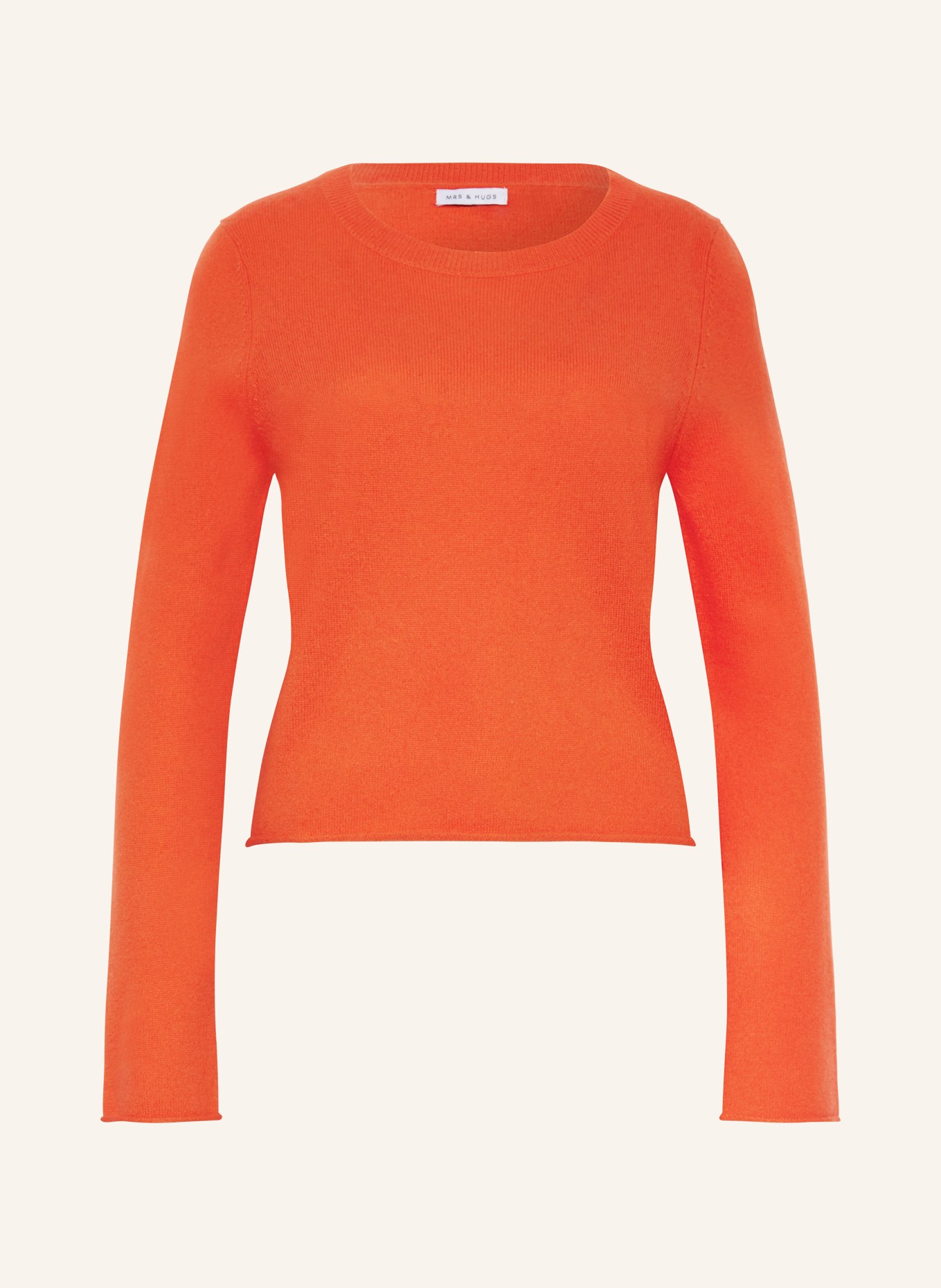 MRS & HUGS Cashmere-Pullover, Farbe: ORANGE (Bild 1)