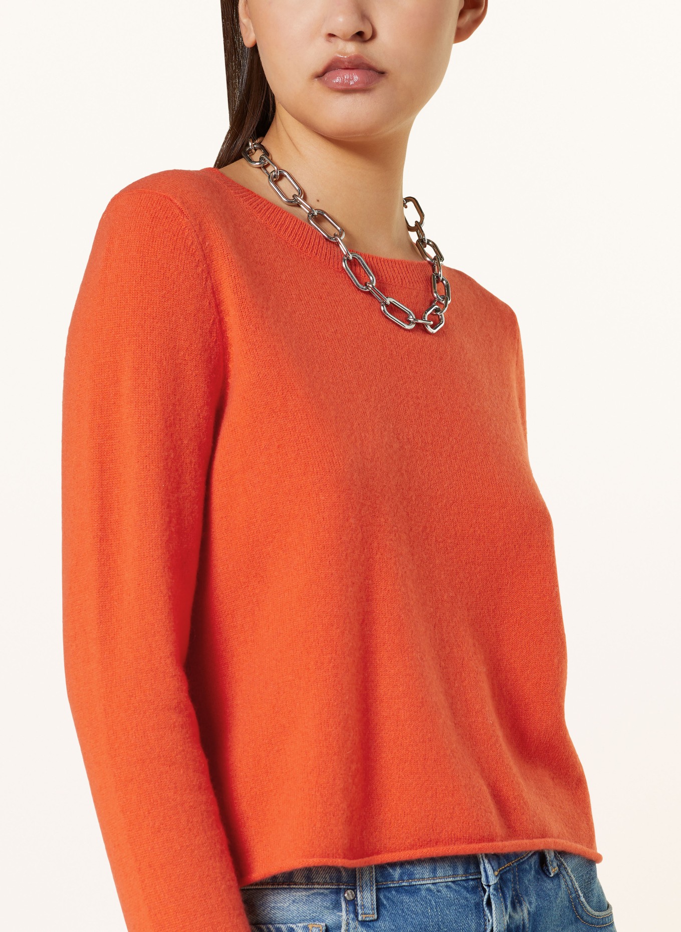 MRS & HUGS Cashmere-Pullover, Farbe: ORANGE (Bild 4)