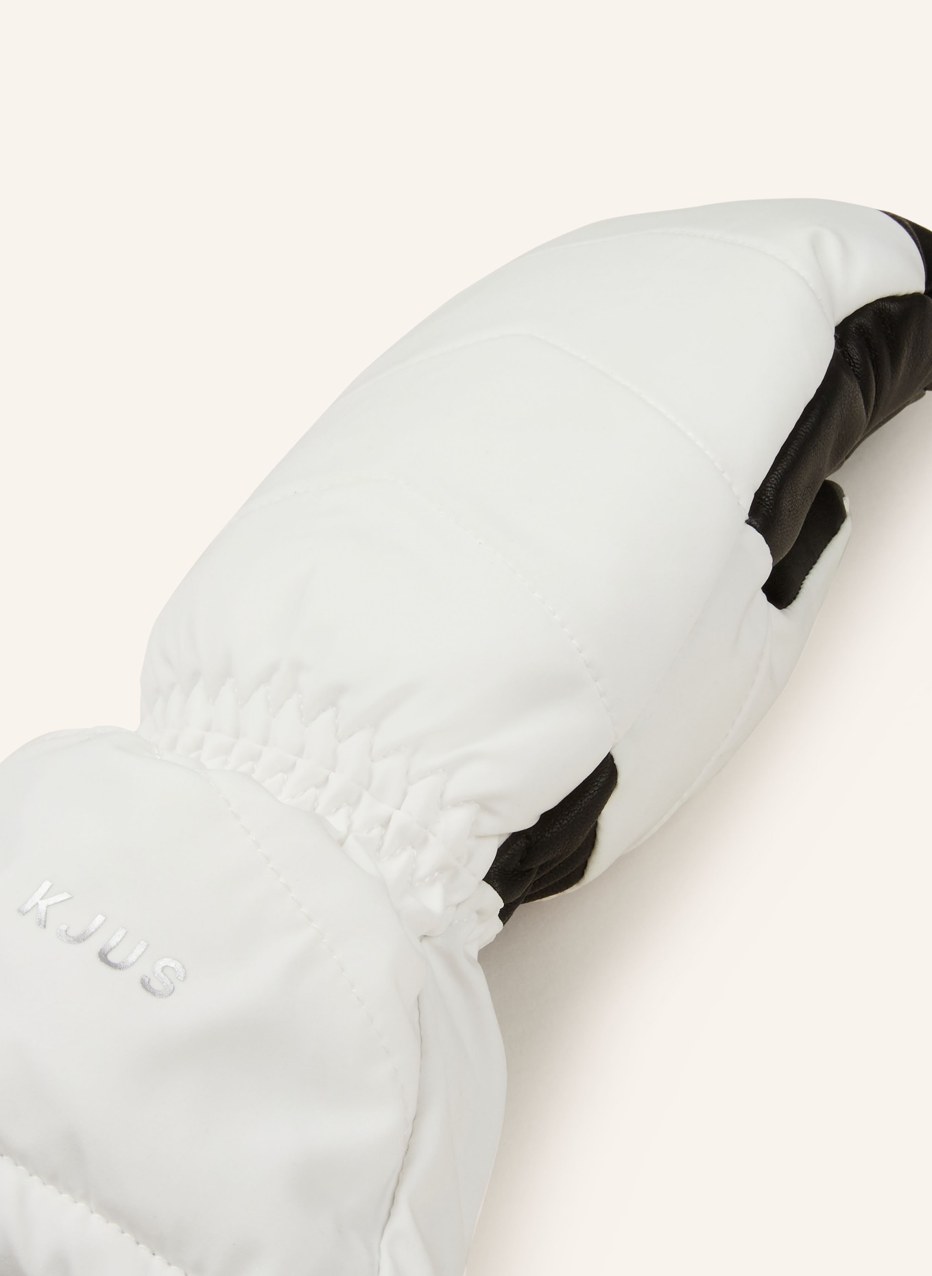 KJUS Ski gloves, Color: WHITE/ BLACK (Image 2)