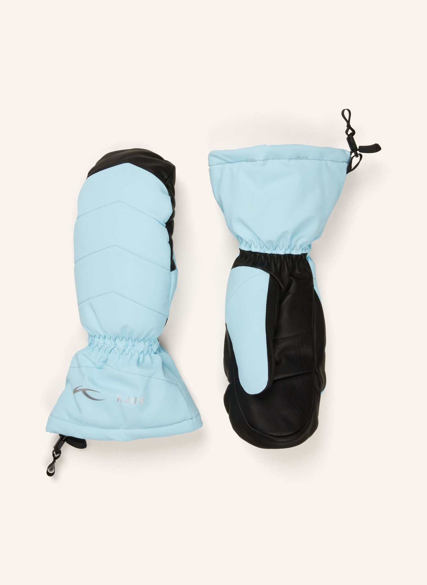 KJUS Ski gloves, Color: LIGHT BLUE/ BLACK (Image 1)