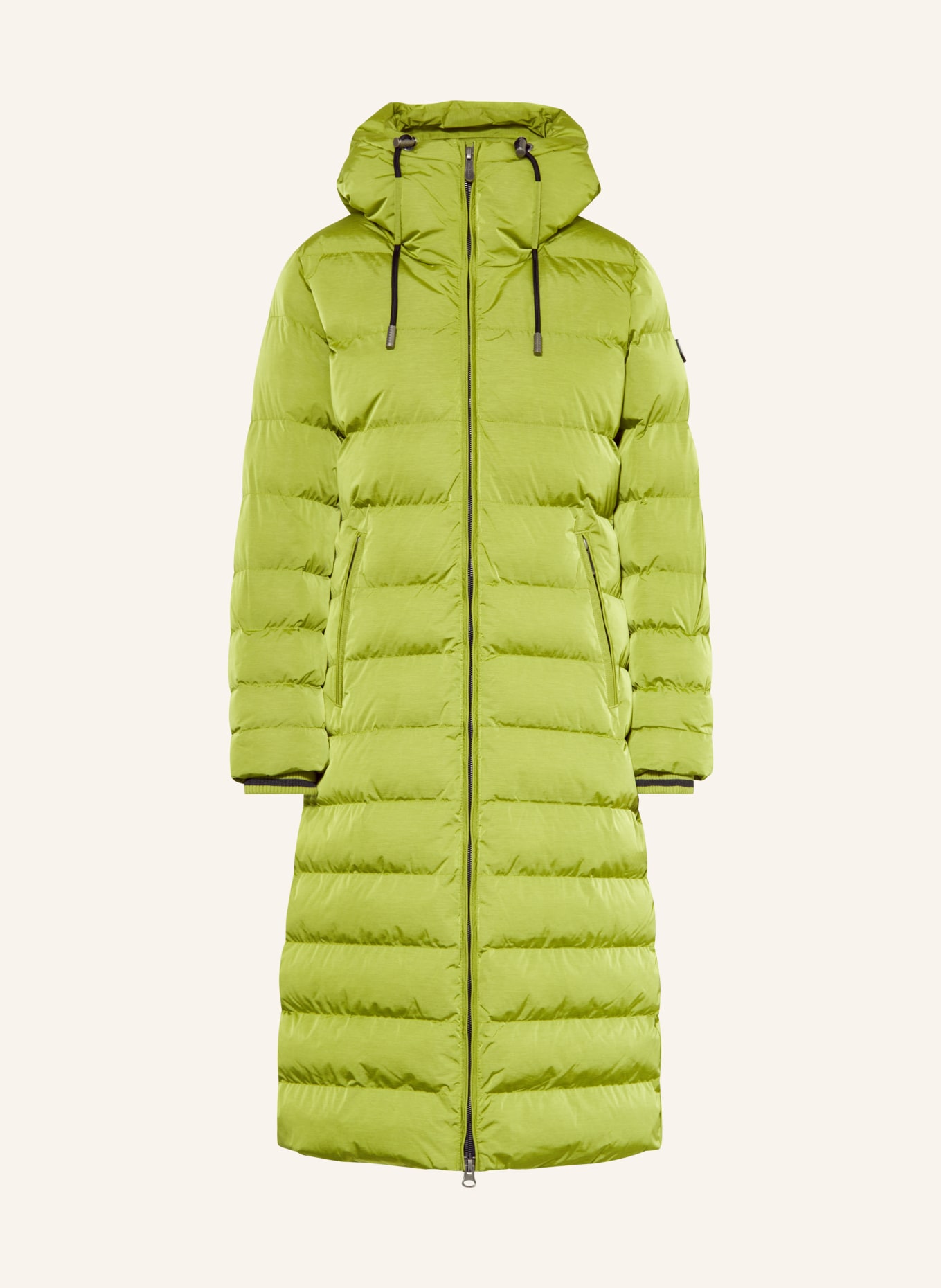 WELLENSTEYN Płaszcz pikowany CORDOBA LONG , Kolor: JASNOZIELONY (Obrazek 1)