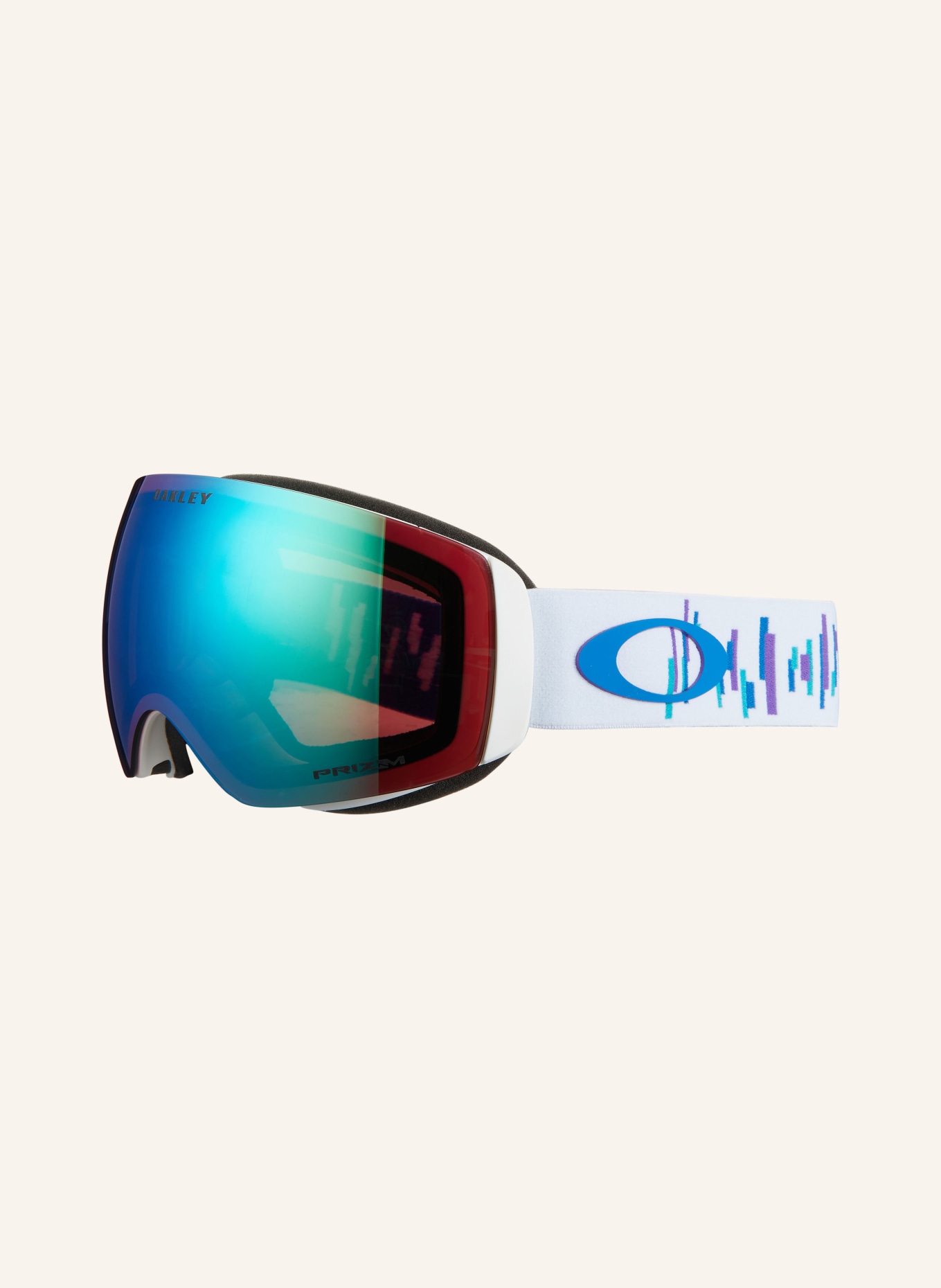 OAKLEY Ski goggles FLIGHT DECK™, Color: 70640000000 - WHITE/ PINK MIRRORED (Image 1)