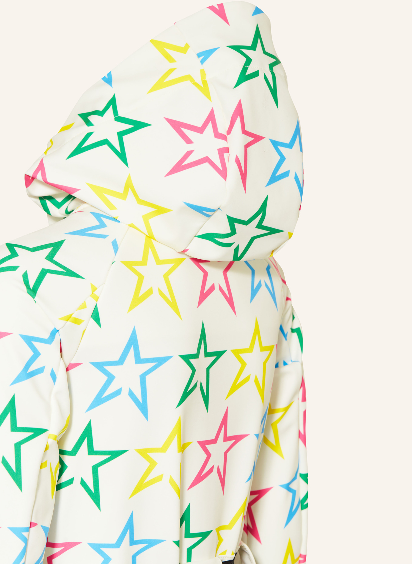 PERFECT MOMENT Softshell-Skianzug STAR, Farbe: WEISS/ GELB/ GRÜN (Bild 4)