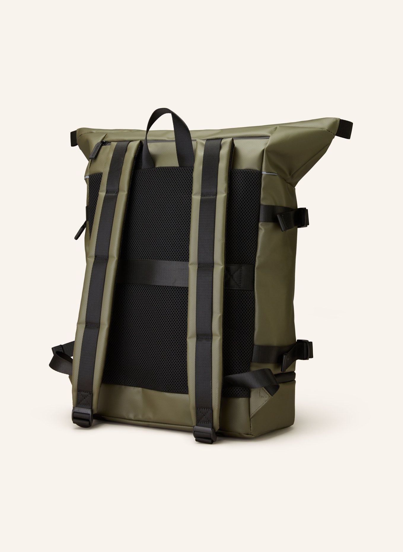 STRELLSON Plecak STOCKWELL 2.0 z kieszenią na laptop, Kolor: KHAKI (Obrazek 2)