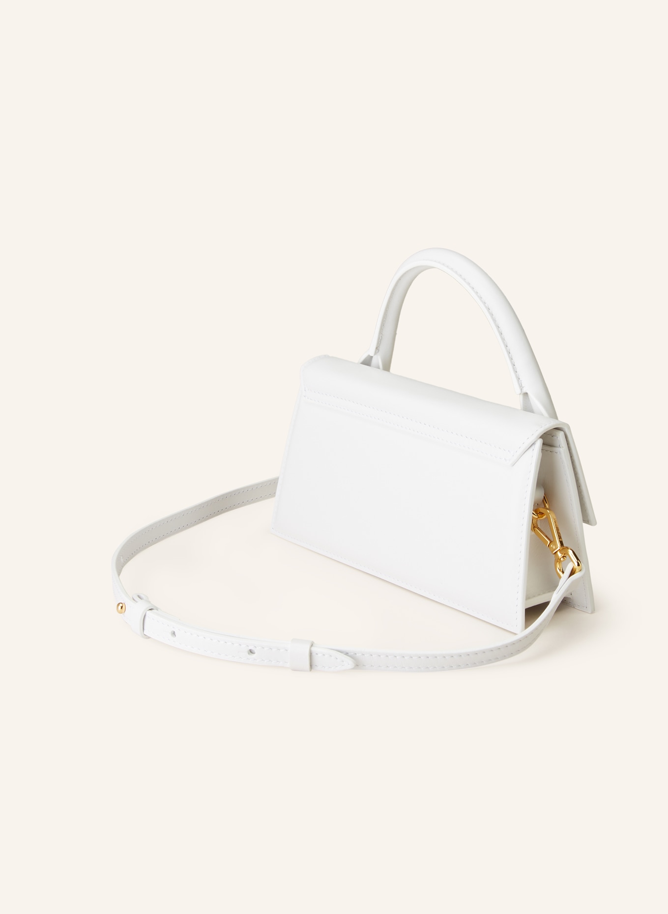 JACQUEMUS Handbag LE CHIQUITO LONG , Color: WHITE (Image 2)