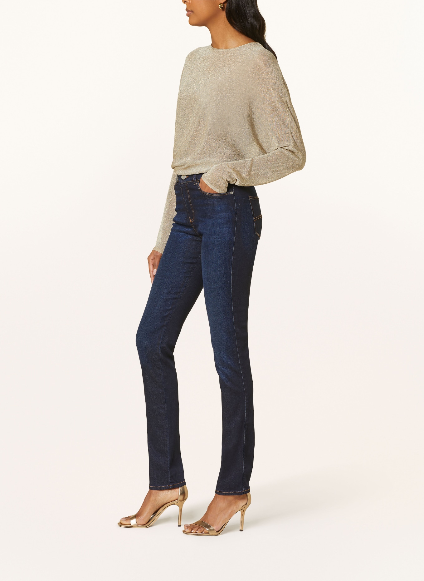 EMPORIO ARMANI Slim Fit Jeans, Color: 941 denim (Image 4)