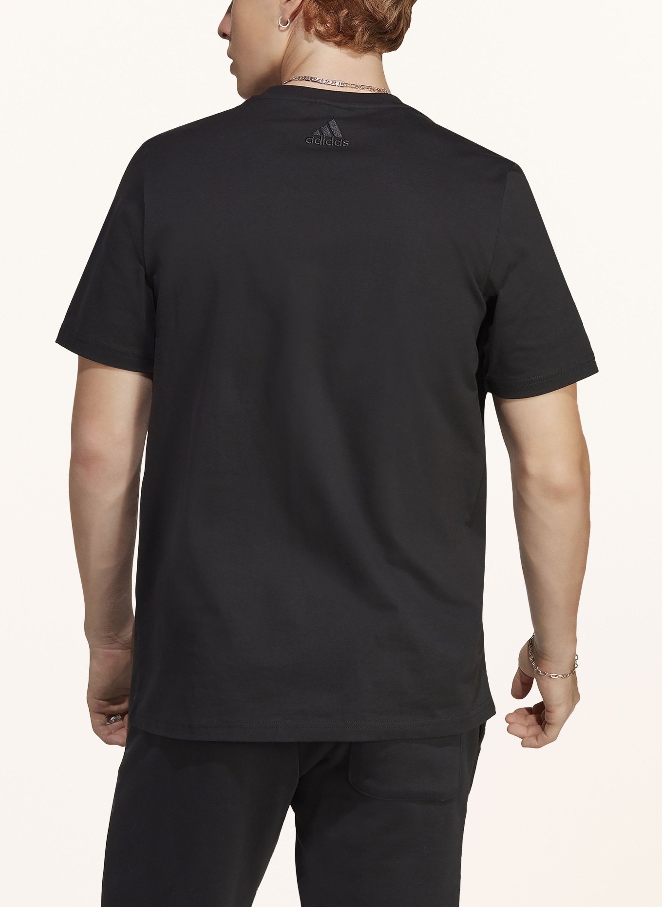 adidas T-Shirt, Farbe: SCHWARZ (Bild 3)