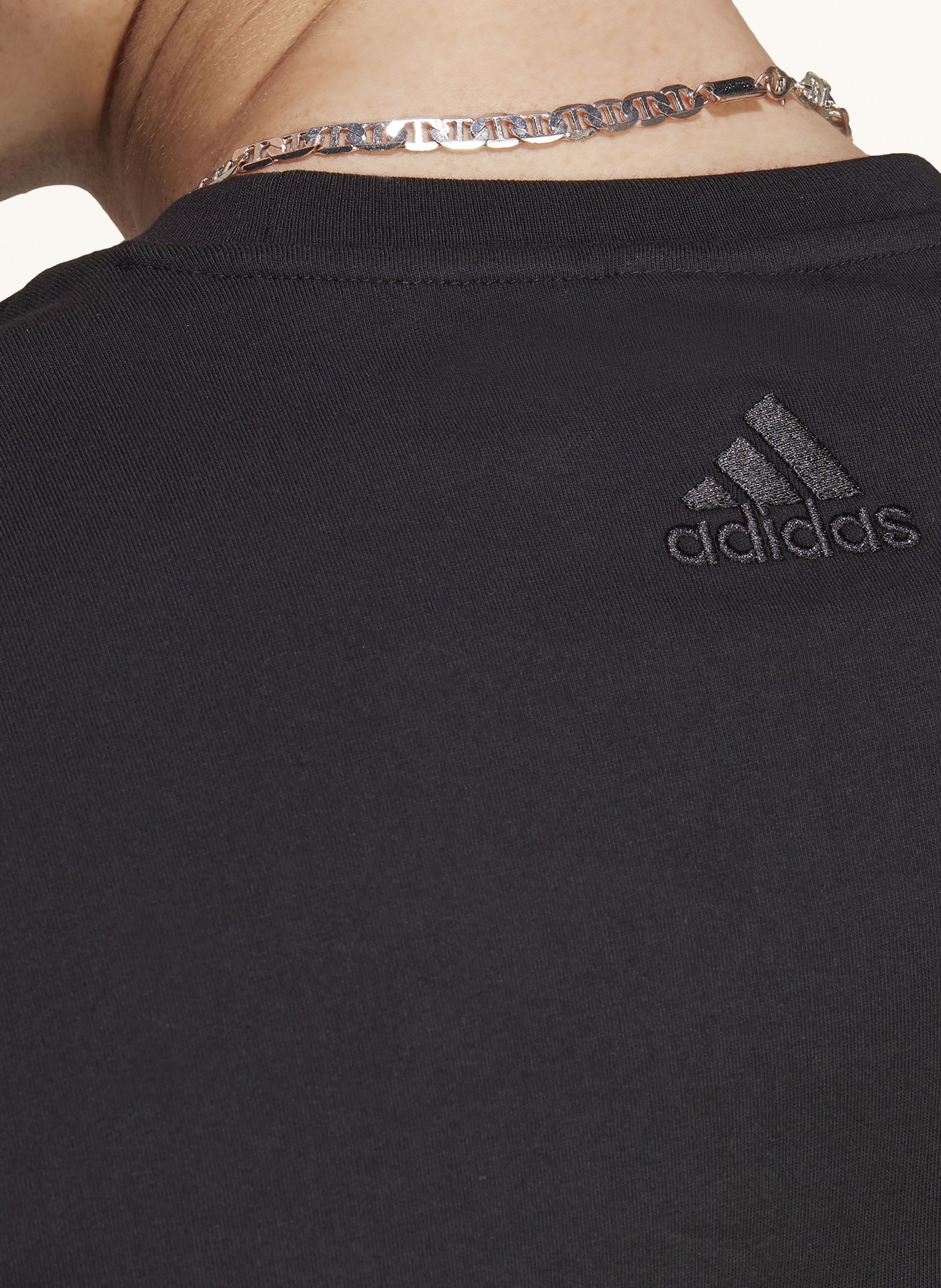 adidas T-Shirt, Farbe: SCHWARZ (Bild 4)