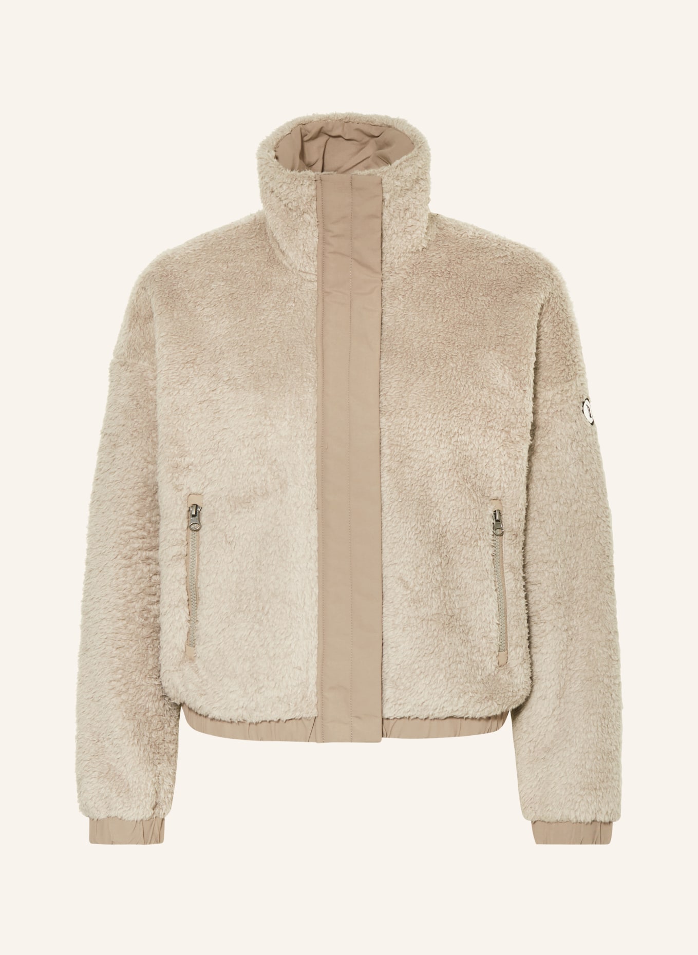vuori Fleece jacket COZY SHERPA, Color: LIGHT BROWN (Image 1)