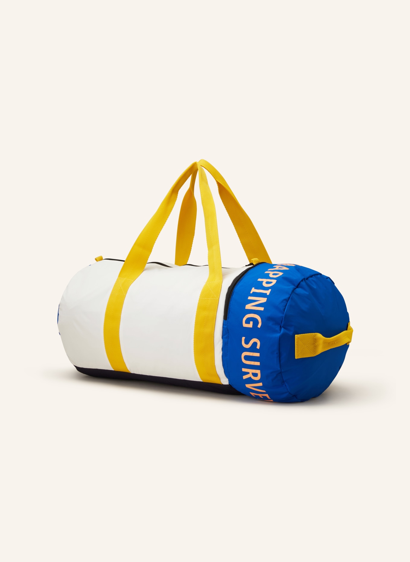 NAPAPIJRI Gym bag SALINAS, Color: CREAM/ YELLOW/ BLUE (Image 2)